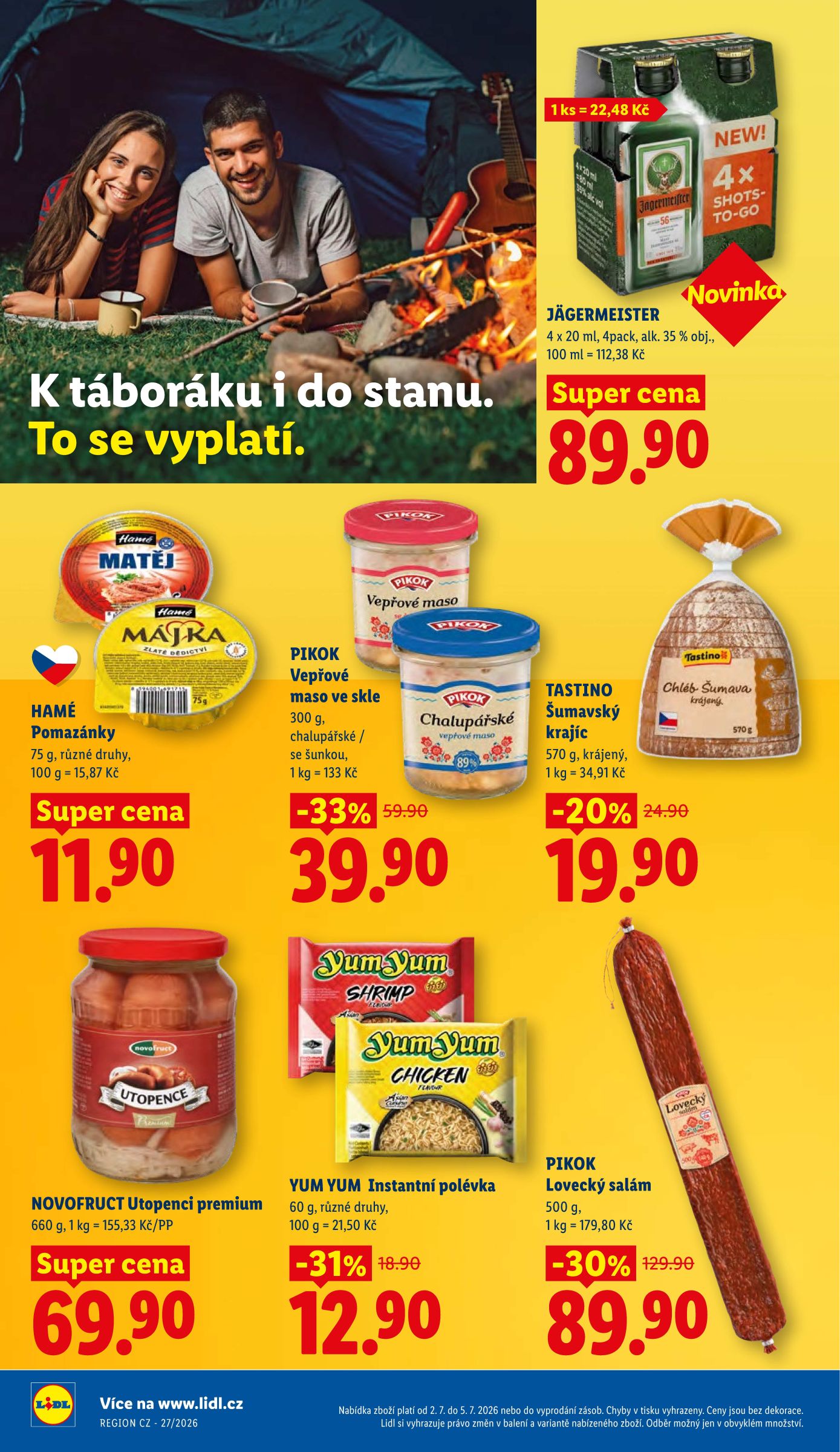 lidl - Lidl leták na příští týden od čtvrtka 02.07.2026 do neděle 05.07.2026 - page: 20