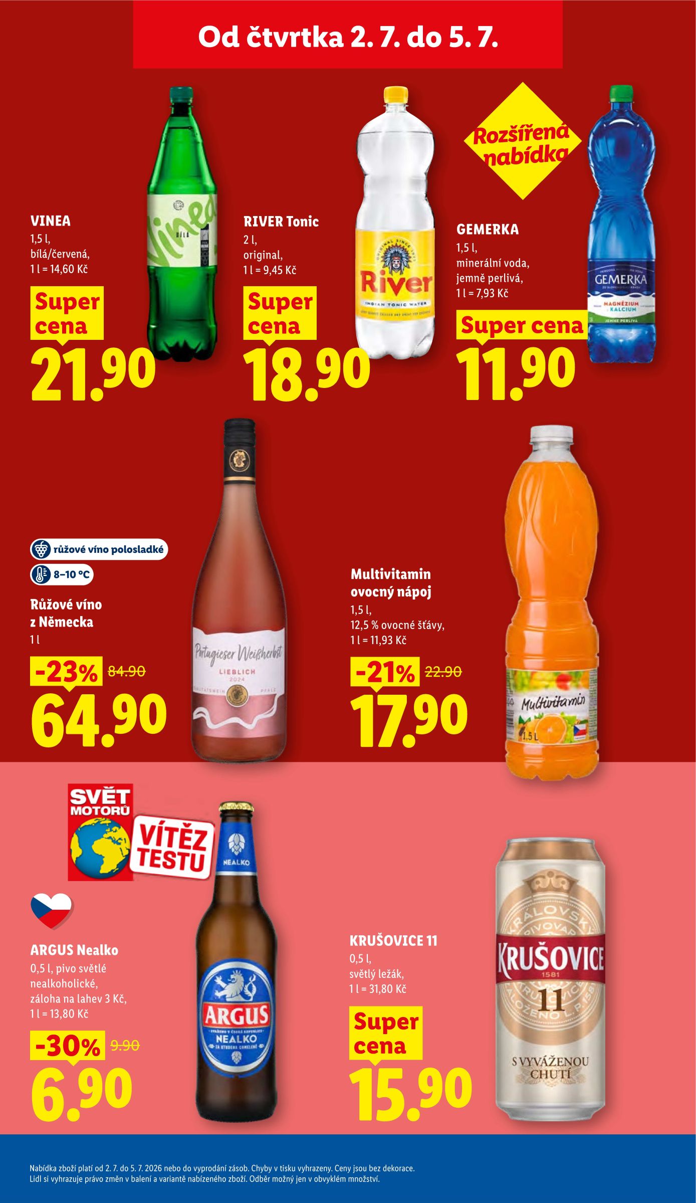 lidl - Lidl leták na příští týden od čtvrtka 02.07.2026 do neděle 05.07.2026 - page: 23