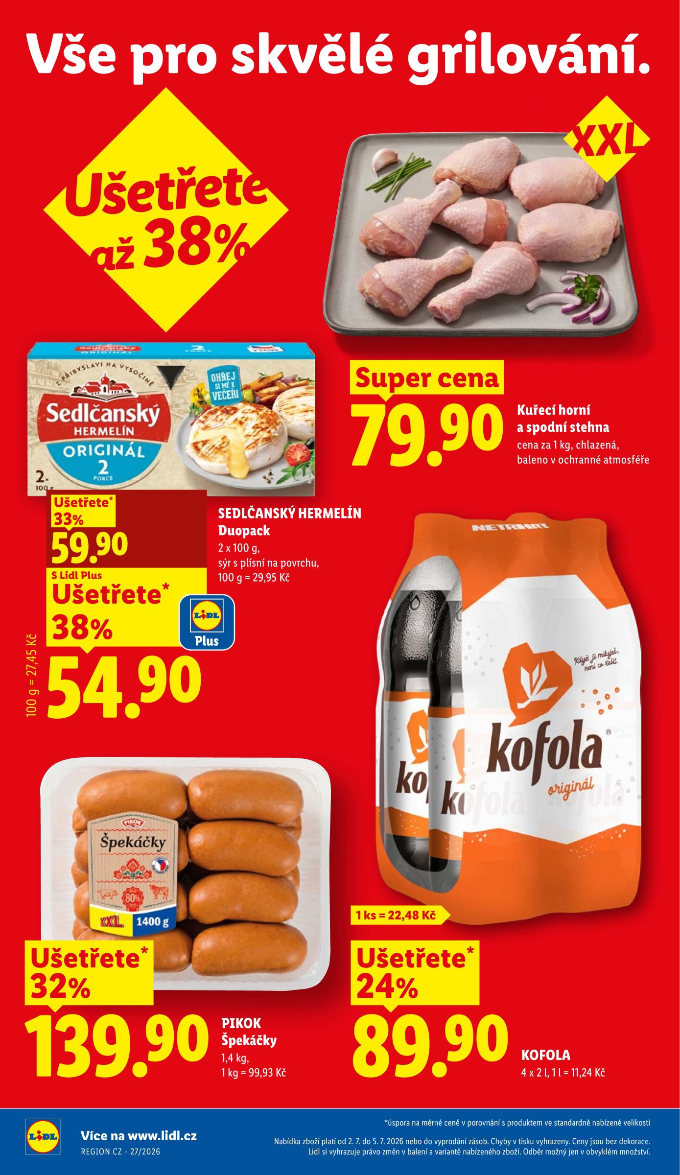 lidl - Lidl leták na příští týden od čtvrtka 02.07.2026 do neděle 05.07.2026 - page: 4