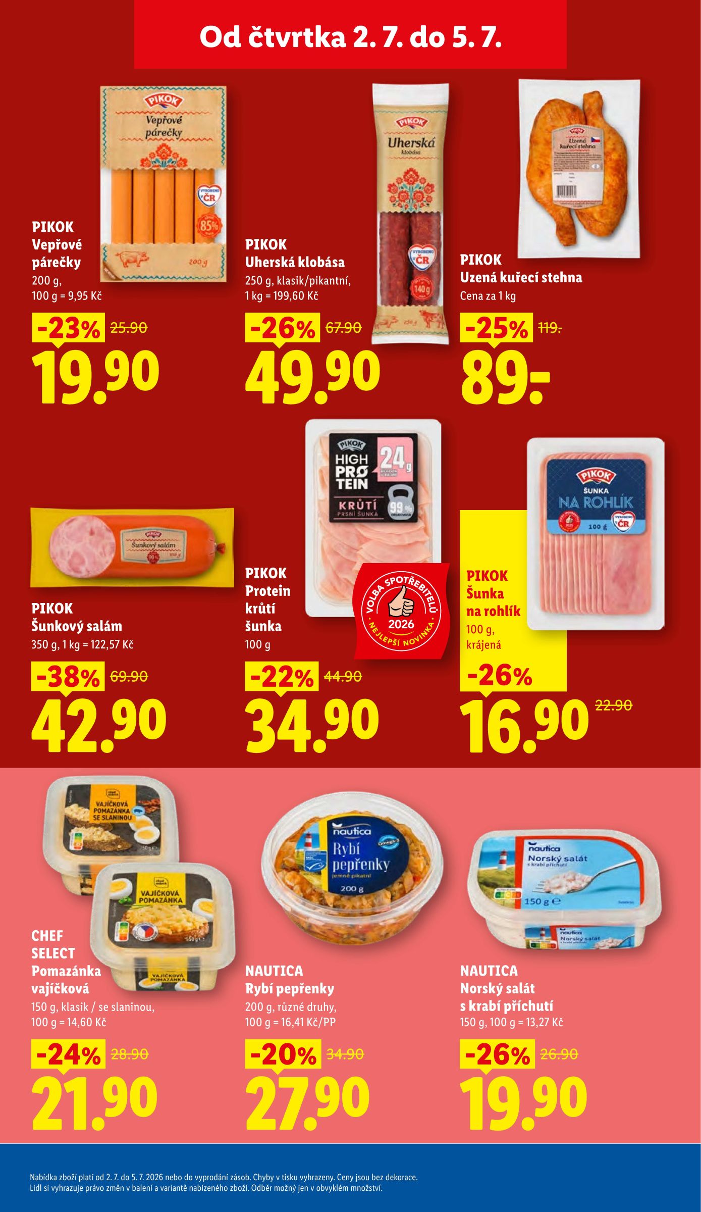 lidl - Lidl leták na příští týden od čtvrtka 02.07.2026 do neděle 05.07.2026 - page: 17