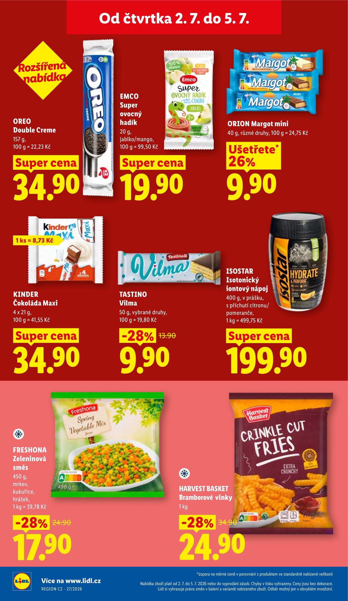 lidl - Lidl leták na příští týden od čtvrtka 02.07.2026 do neděle 05.07.2026 - page: 22