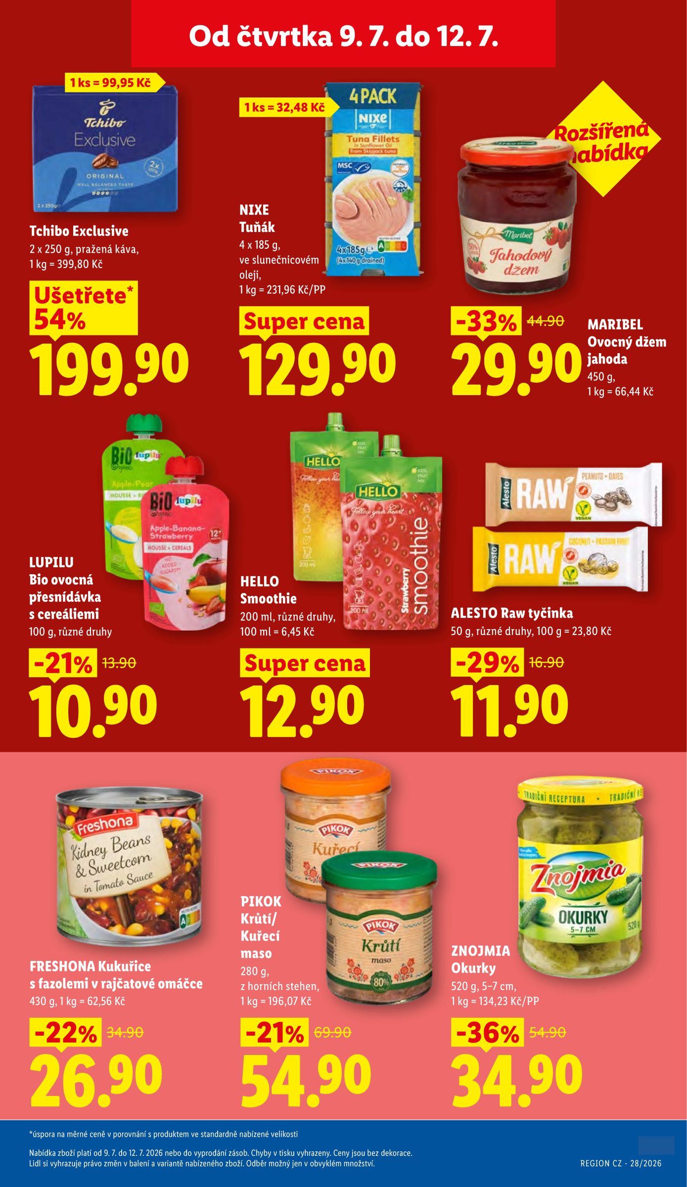 lidl - Lidl leták na příští týden od čtvrtka 09.07.2026 do neděle 12.07.2026 - page: 26