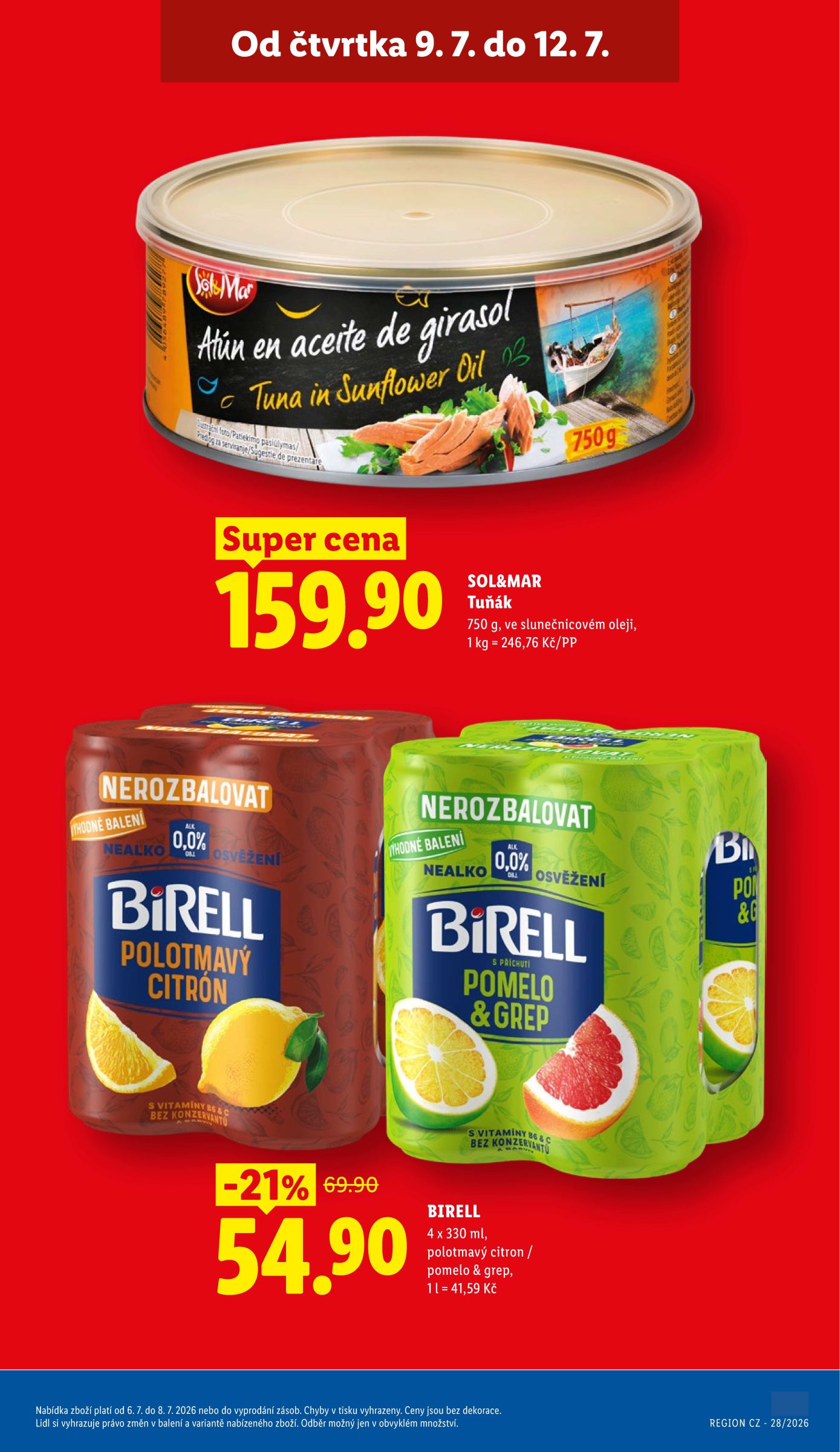 lidl - Lidl leták na příští týden od čtvrtka 09.07.2026 do neděle 12.07.2026 - page: 5