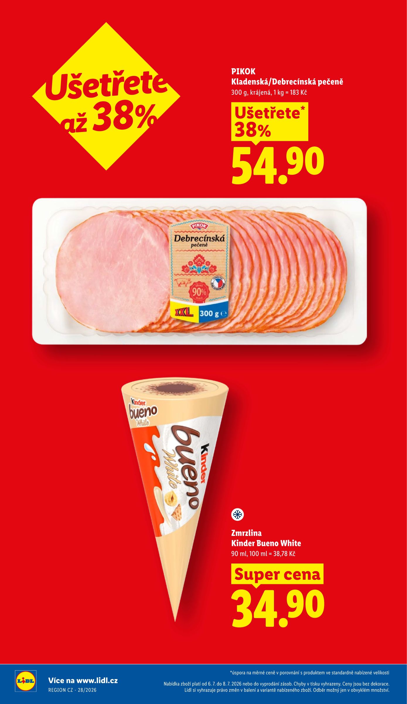 lidl - Lidl leták na příští týden od čtvrtka 09.07.2026 do neděle 12.07.2026 - page: 4