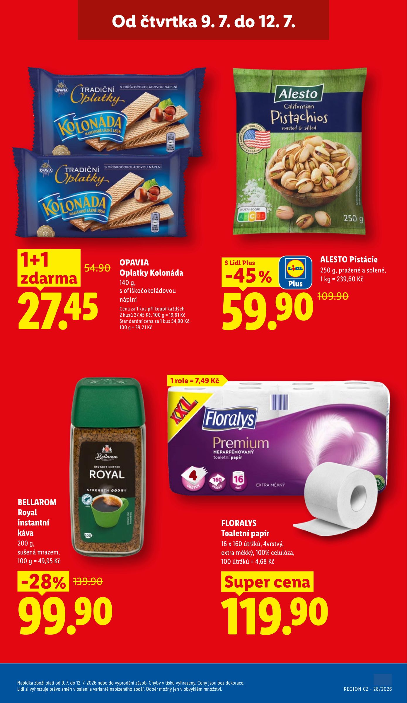 lidl - Lidl leták na příští týden od čtvrtka 09.07.2026 do neděle 12.07.2026 - page: 3