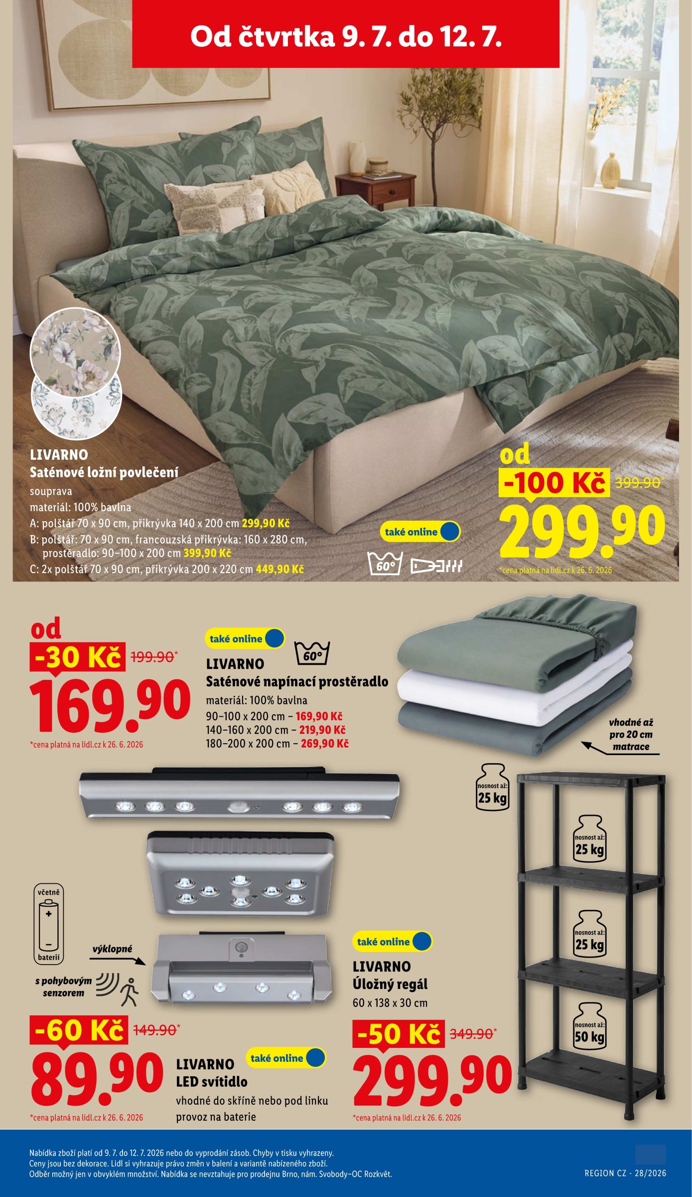 lidl - Lidl leták na příští týden od čtvrtka 09.07.2026 do neděle 12.07.2026 - page: 43