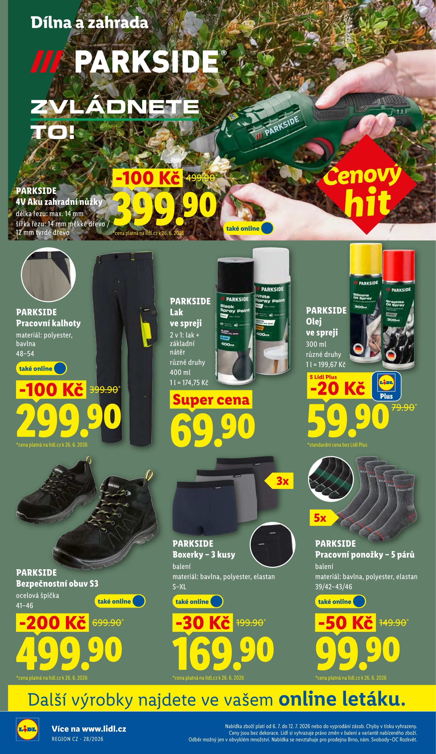 lidl - Lidl leták na příští týden od pondělí 06.07.2026 do neděle 12.07.2026 - page: 8
