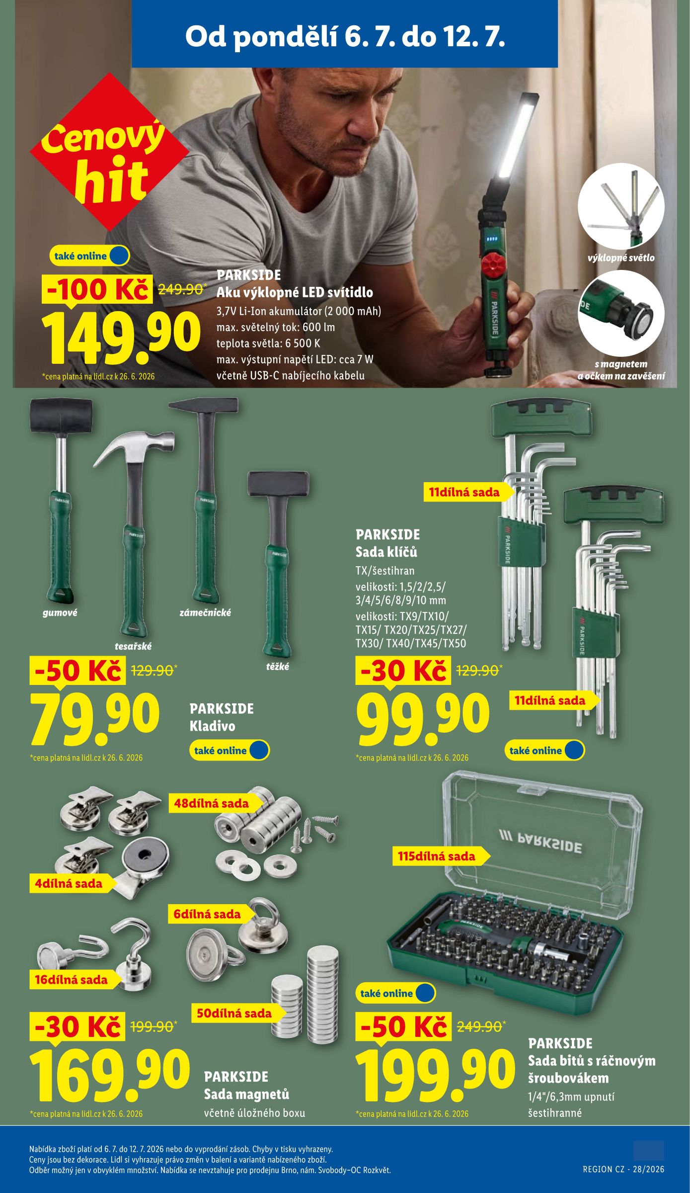 lidl - Lidl leták na příští týden od pondělí 06.07.2026 do neděle 12.07.2026 - page: 7