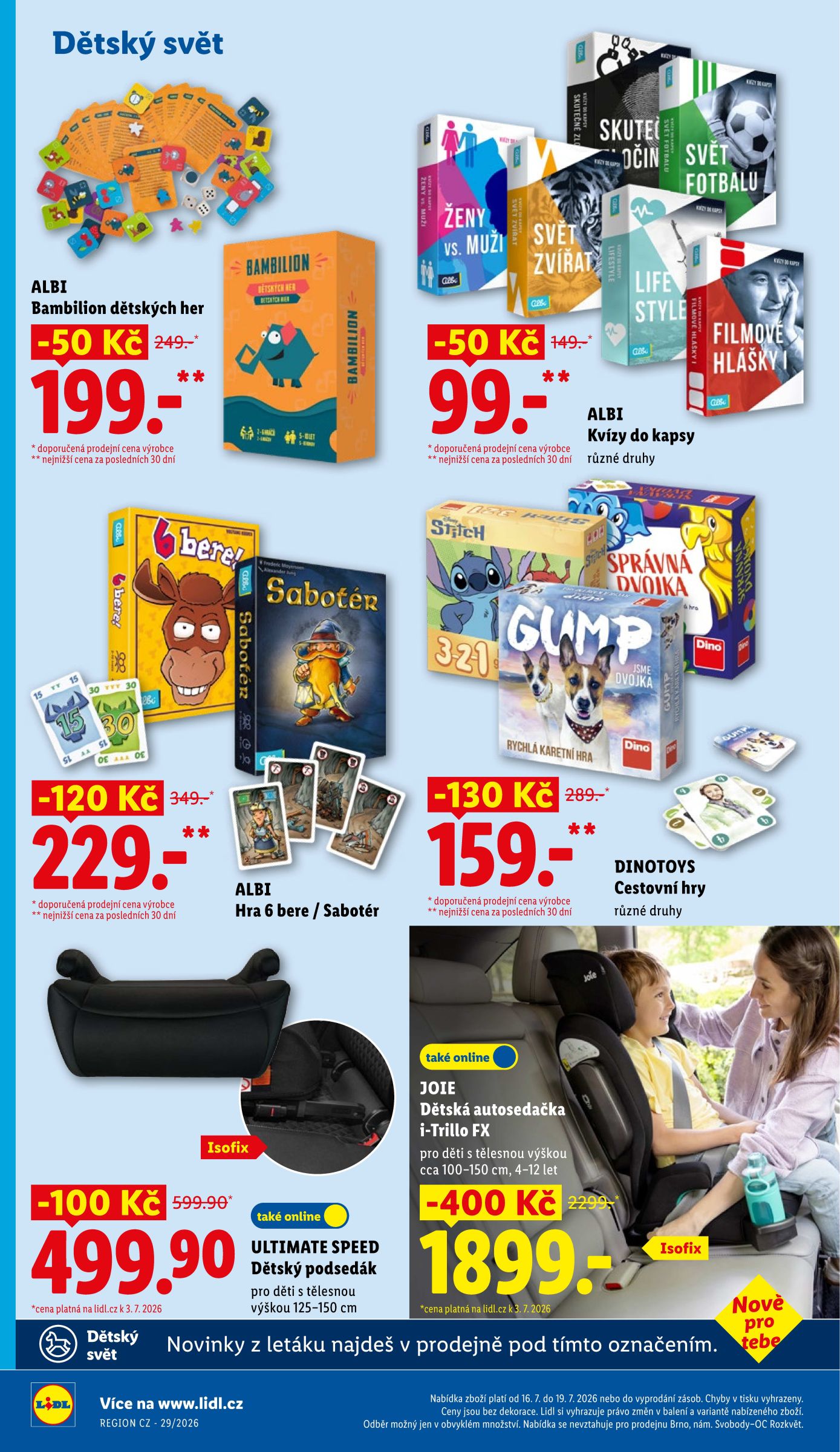 lidl - Lidl leták na příští týden od čtvrtka 16.07.2026 do neděle 19.07.2026 - page: 36