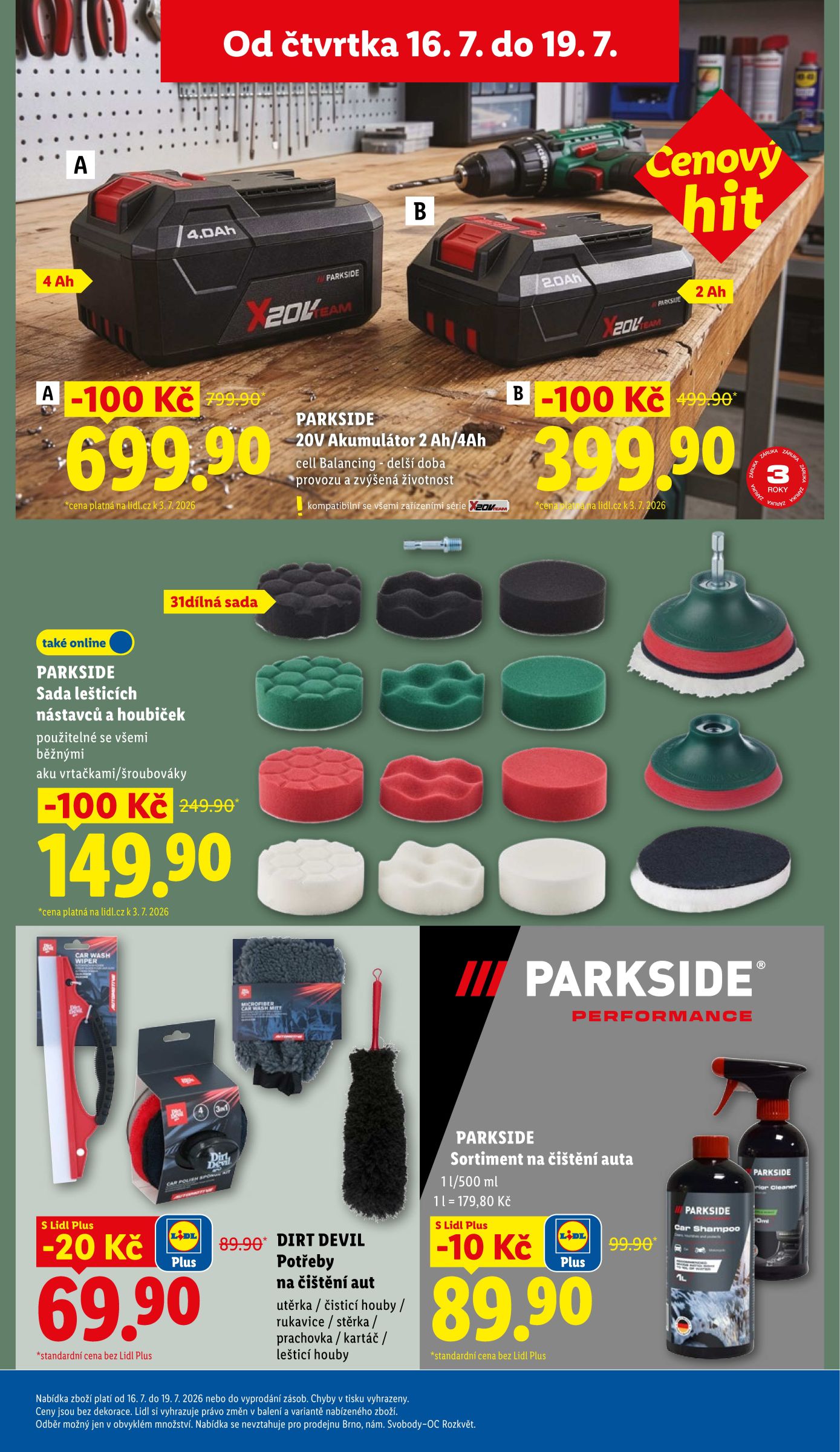 lidl - Lidl leták na příští týden od čtvrtka 16.07.2026 do neděle 19.07.2026 - page: 33