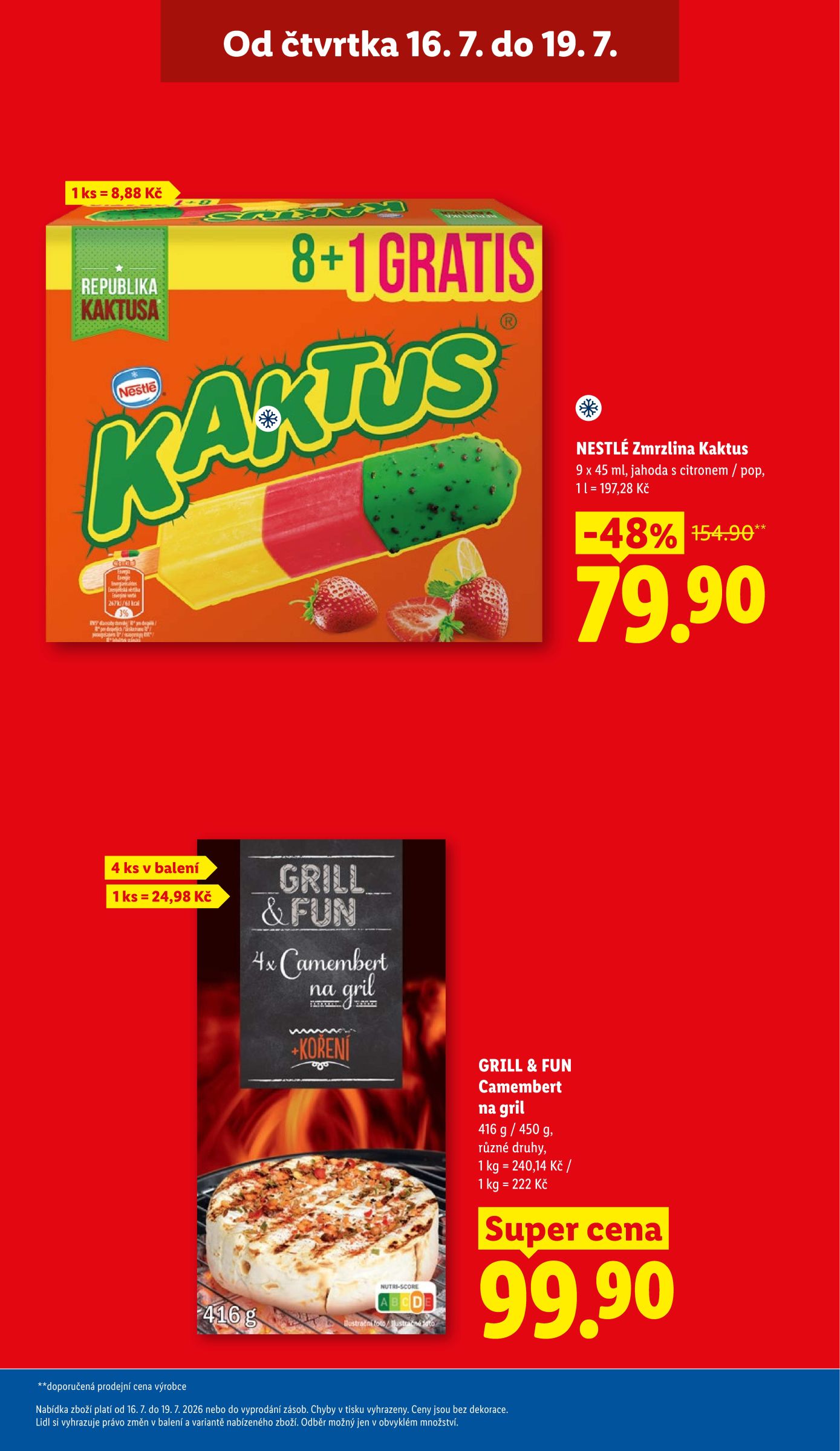 lidl - Lidl leták na příští týden od čtvrtka 16.07.2026 do neděle 19.07.2026 - page: 11