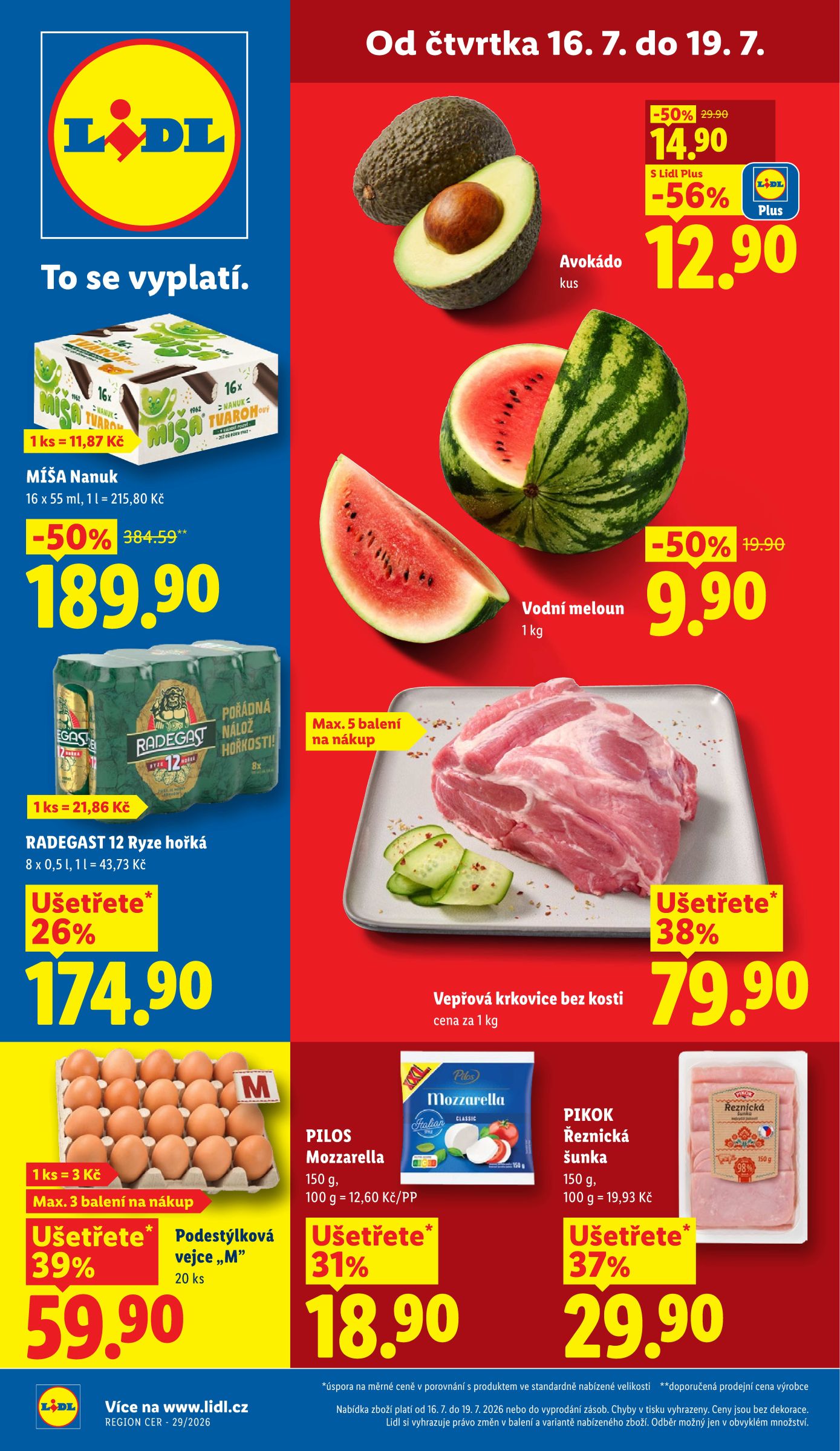 lidl - Lidl leták na příští týden od čtvrtka 16.07.2026 do neděle 19.07.2026 - page: 3
