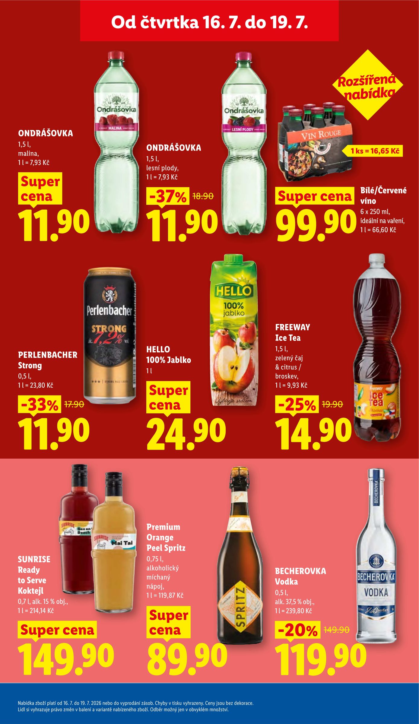 lidl - Lidl leták na příští týden od čtvrtka 16.07.2026 do neděle 19.07.2026 - page: 27