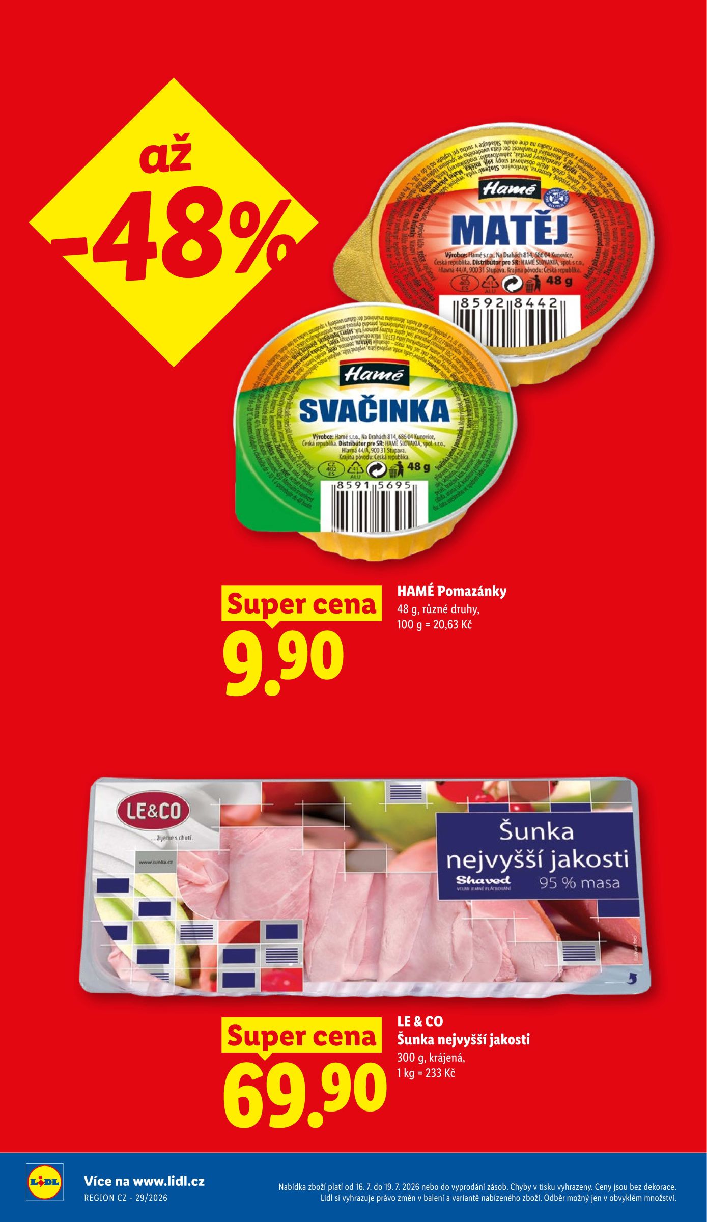 lidl - Lidl leták na příští týden od čtvrtka 16.07.2026 do neděle 19.07.2026 - page: 10