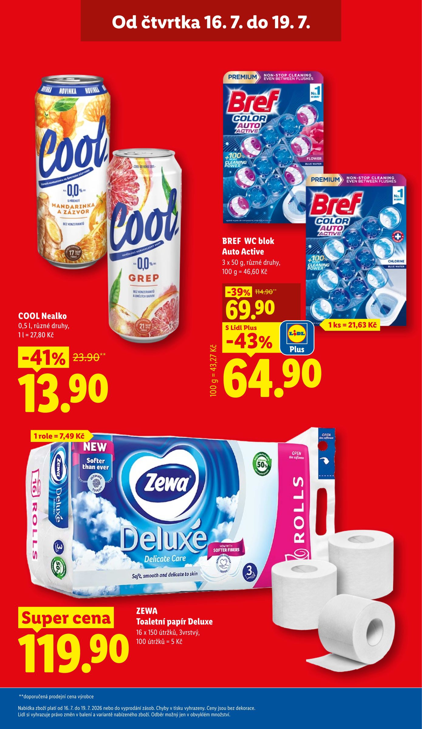 lidl - Lidl leták na příští týden od čtvrtka 16.07.2026 do neděle 19.07.2026 - page: 5