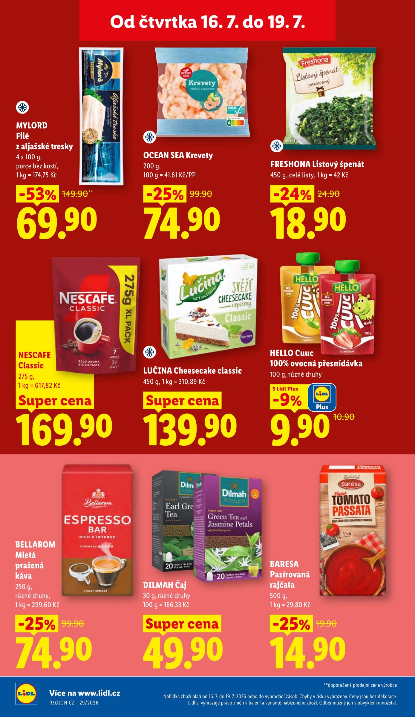 lidl - Lidl leták na příští týden od čtvrtka 16.07.2026 do neděle 19.07.2026 - page: 28