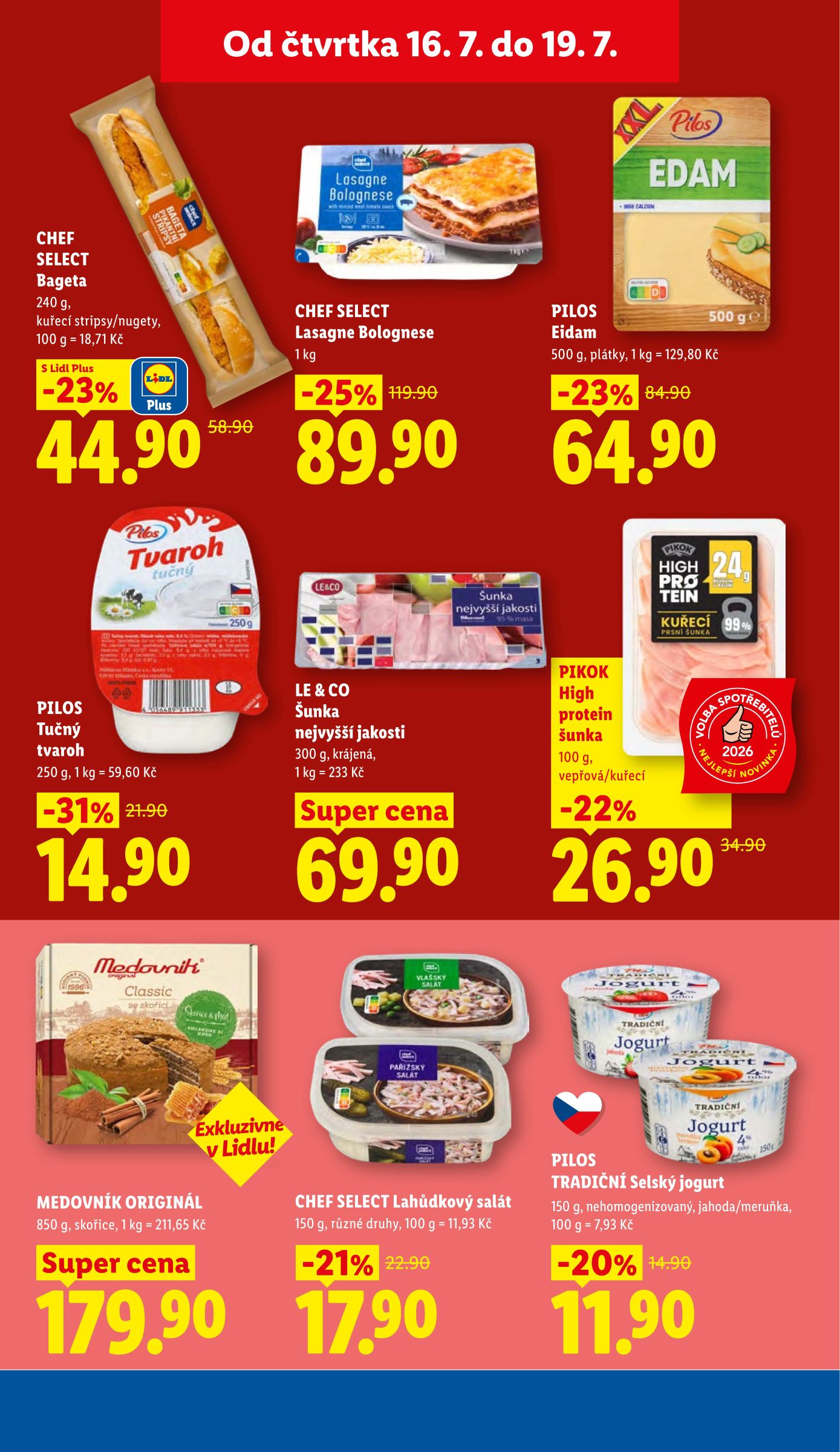 lidl - Lidl leták na příští týden od čtvrtka 16.07.2026 do neděle 19.07.2026 - page: 19