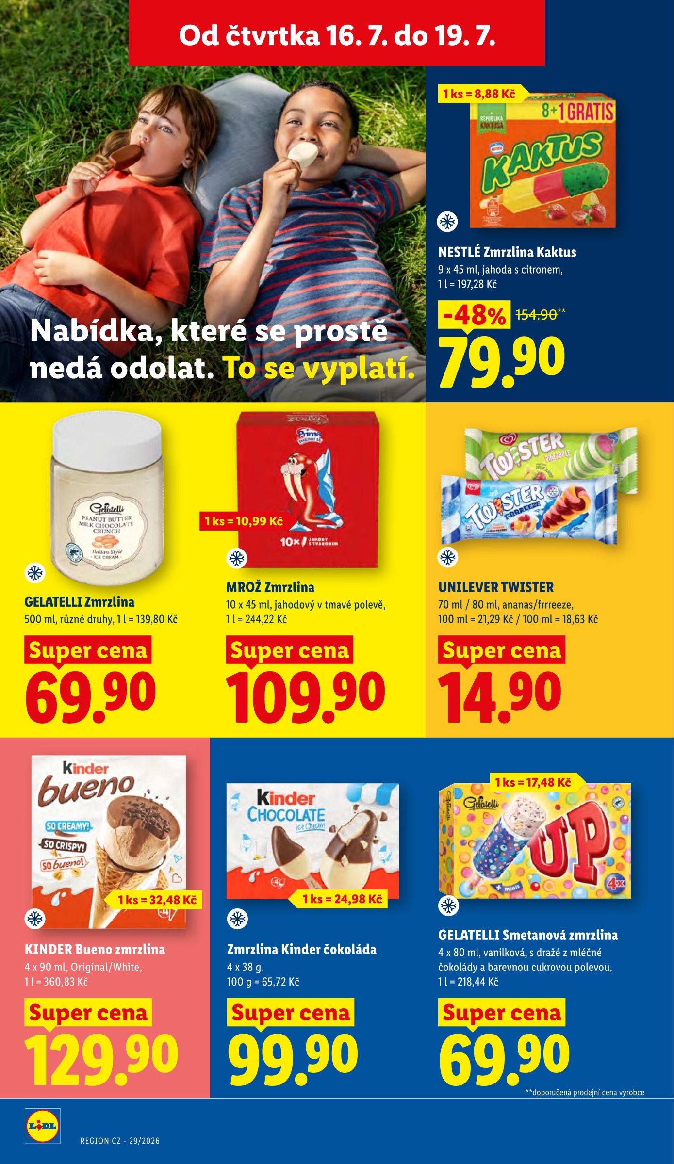 lidl - Lidl leták na příští týden od čtvrtka 16.07.2026 do neděle 19.07.2026 - page: 22