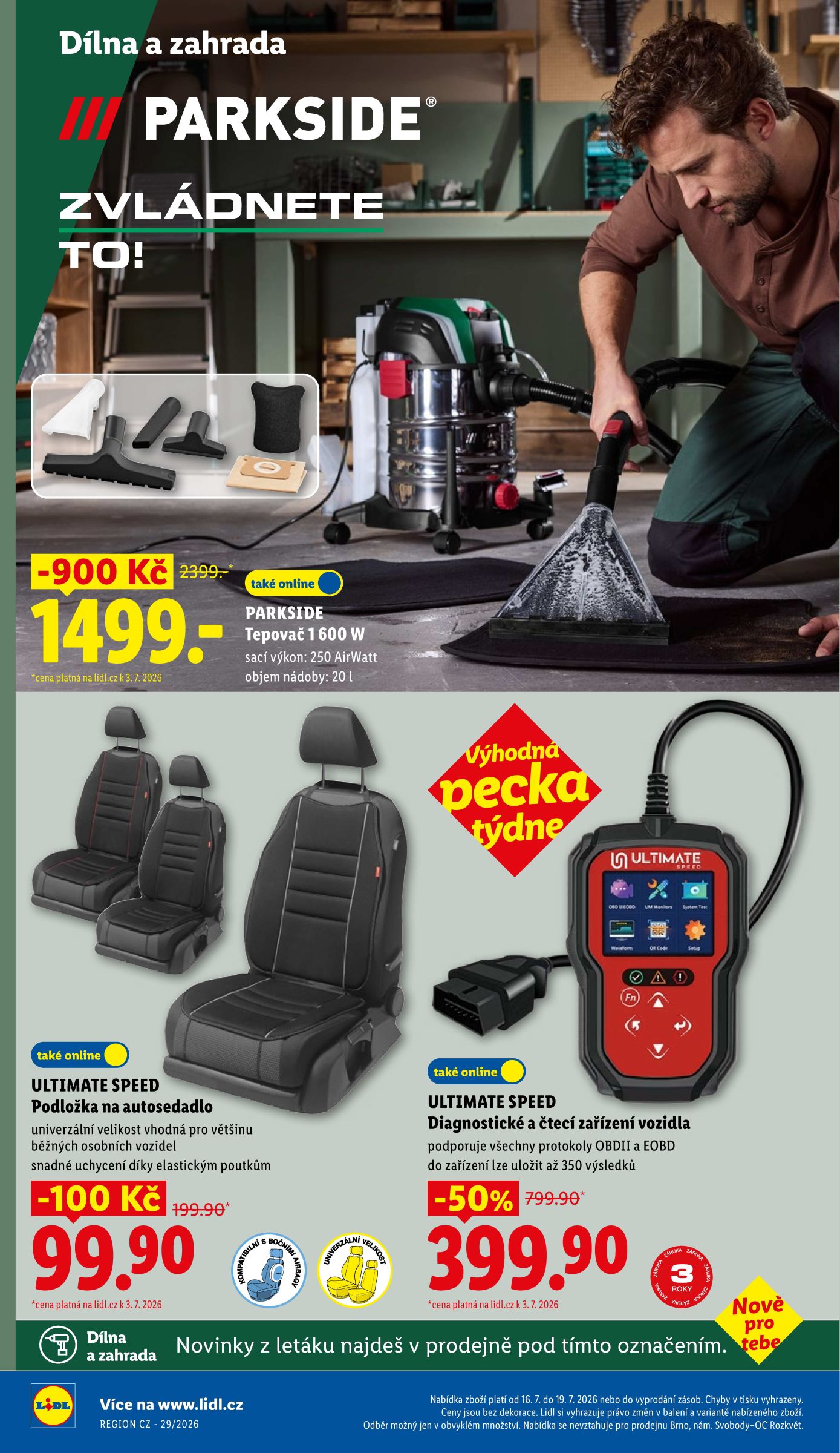 lidl - Lidl - Spotřební zboží leták na příští týden od pondělí 13.07.2026 do neděle 19.07.2026 - page: 14
