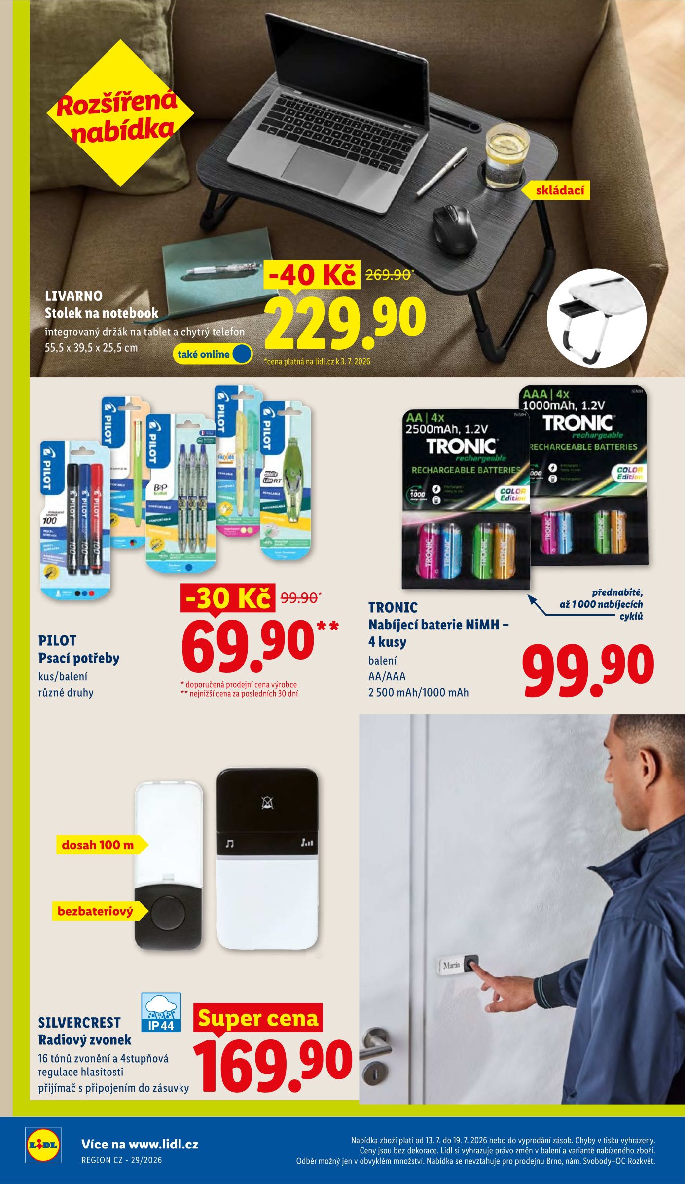 lidl - Lidl - Spotřební zboží leták na příští týden od pondělí 13.07.2026 do neděle 19.07.2026 - page: 12