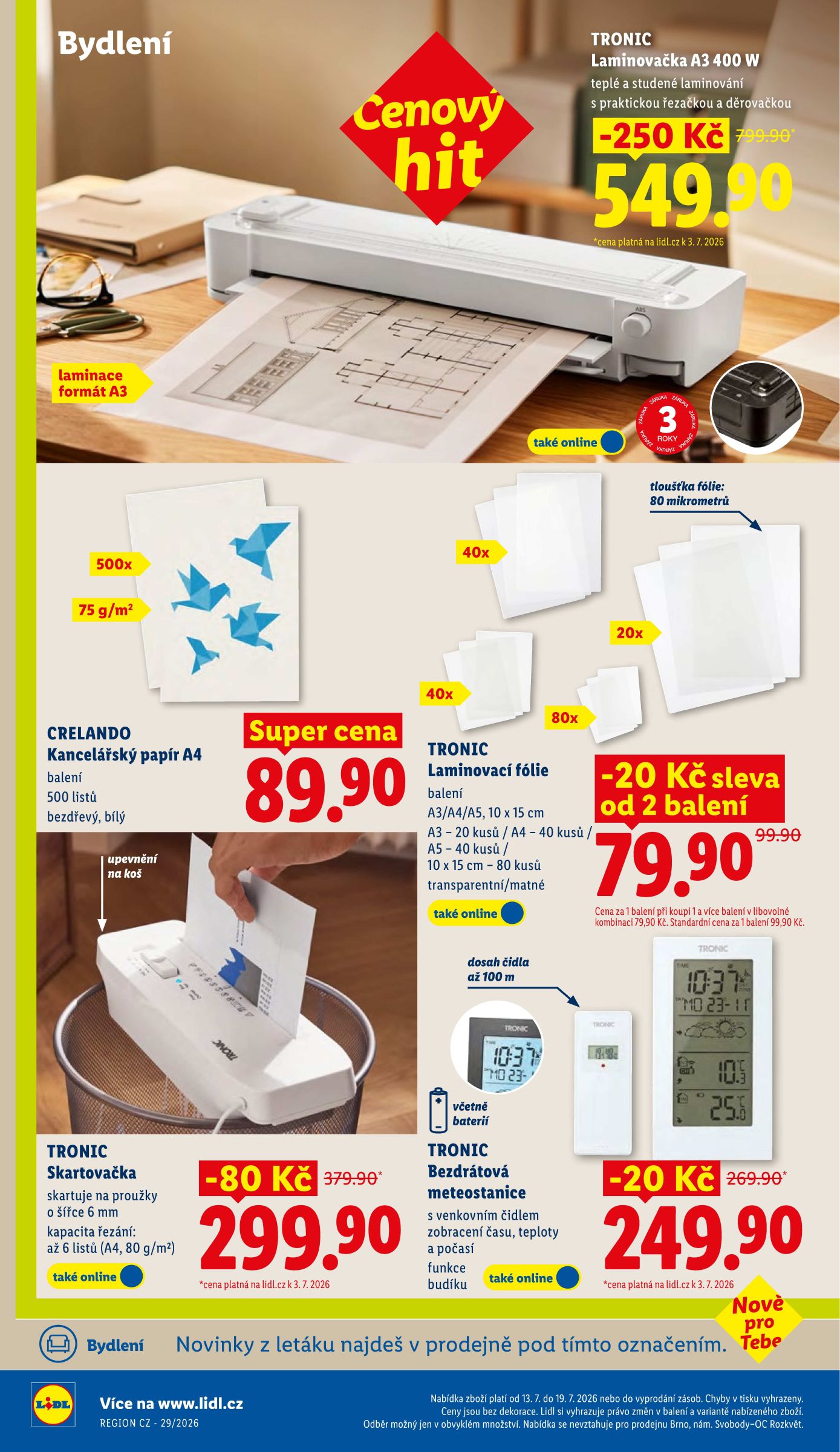 lidl - Lidl - Spotřební zboží leták na příští týden od pondělí 13.07.2026 do neděle 19.07.2026 - page: 10