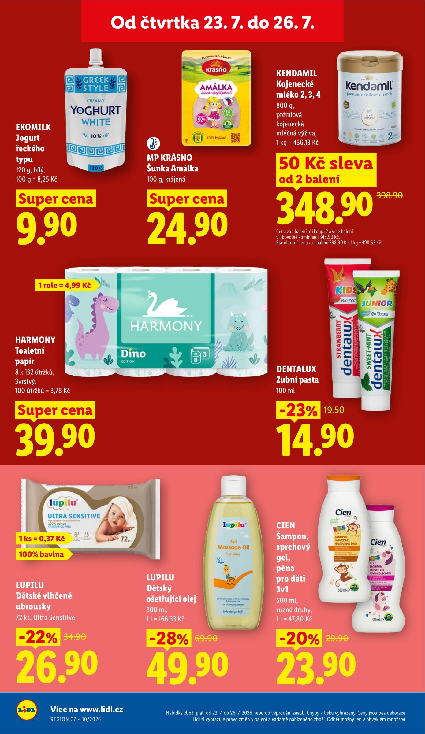 lidl - Lidl leták na příští týden od čtvrtka 23.07.2026 do neděle 26.07.2026 - page: 40