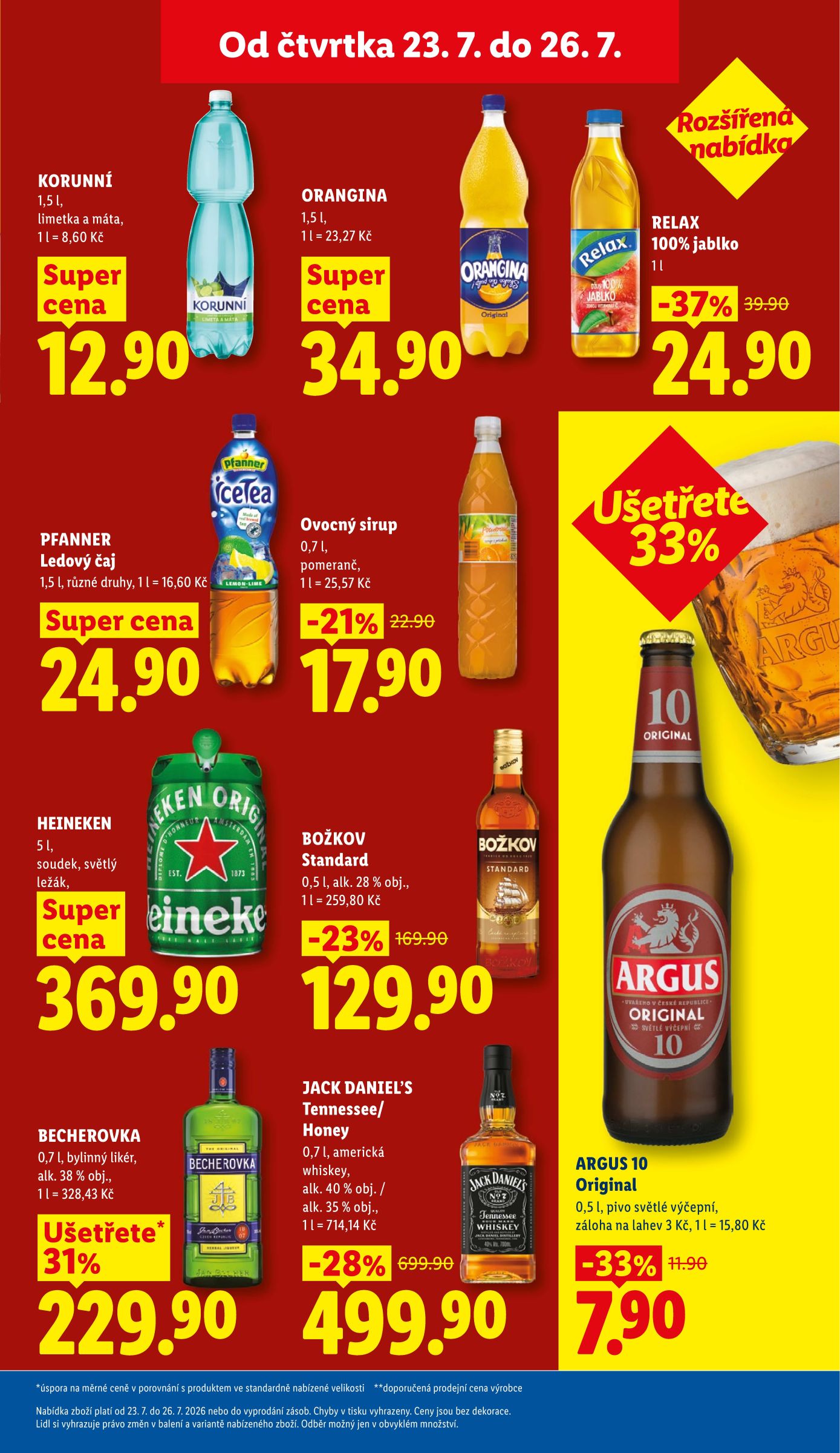 lidl - Lidl leták na příští týden od čtvrtka 23.07.2026 do neděle 26.07.2026 - page: 27