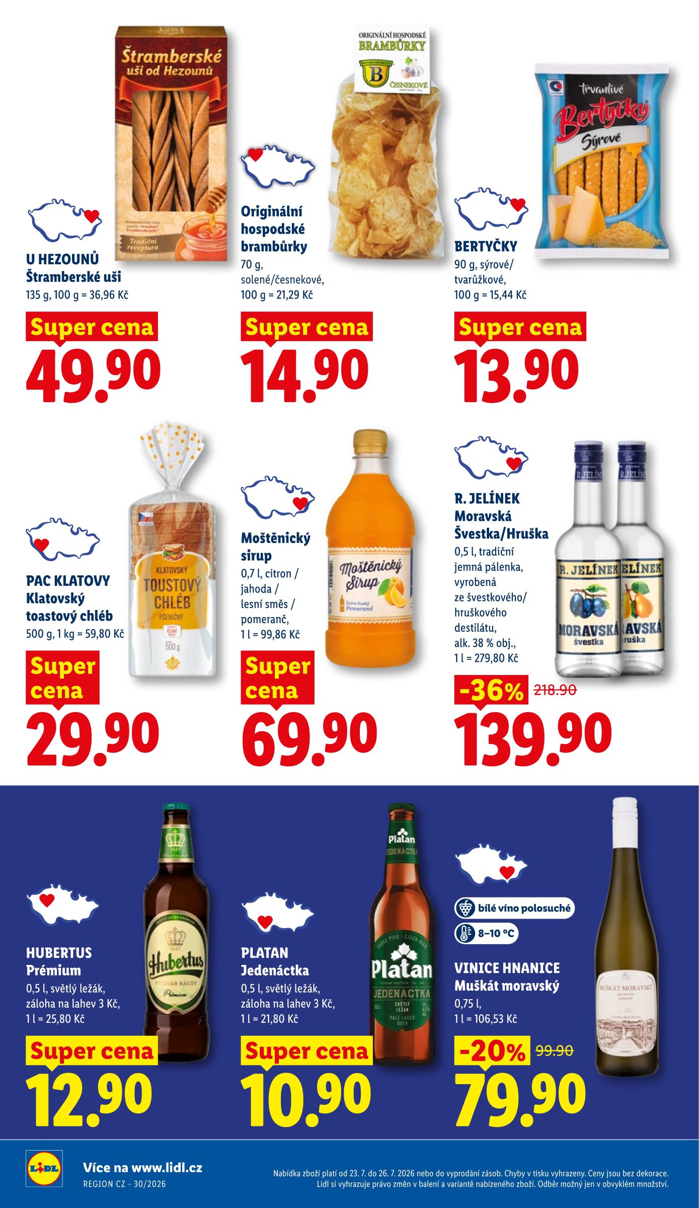 lidl - Lidl leták na příští týden od čtvrtka 23.07.2026 do neděle 26.07.2026 - page: 18