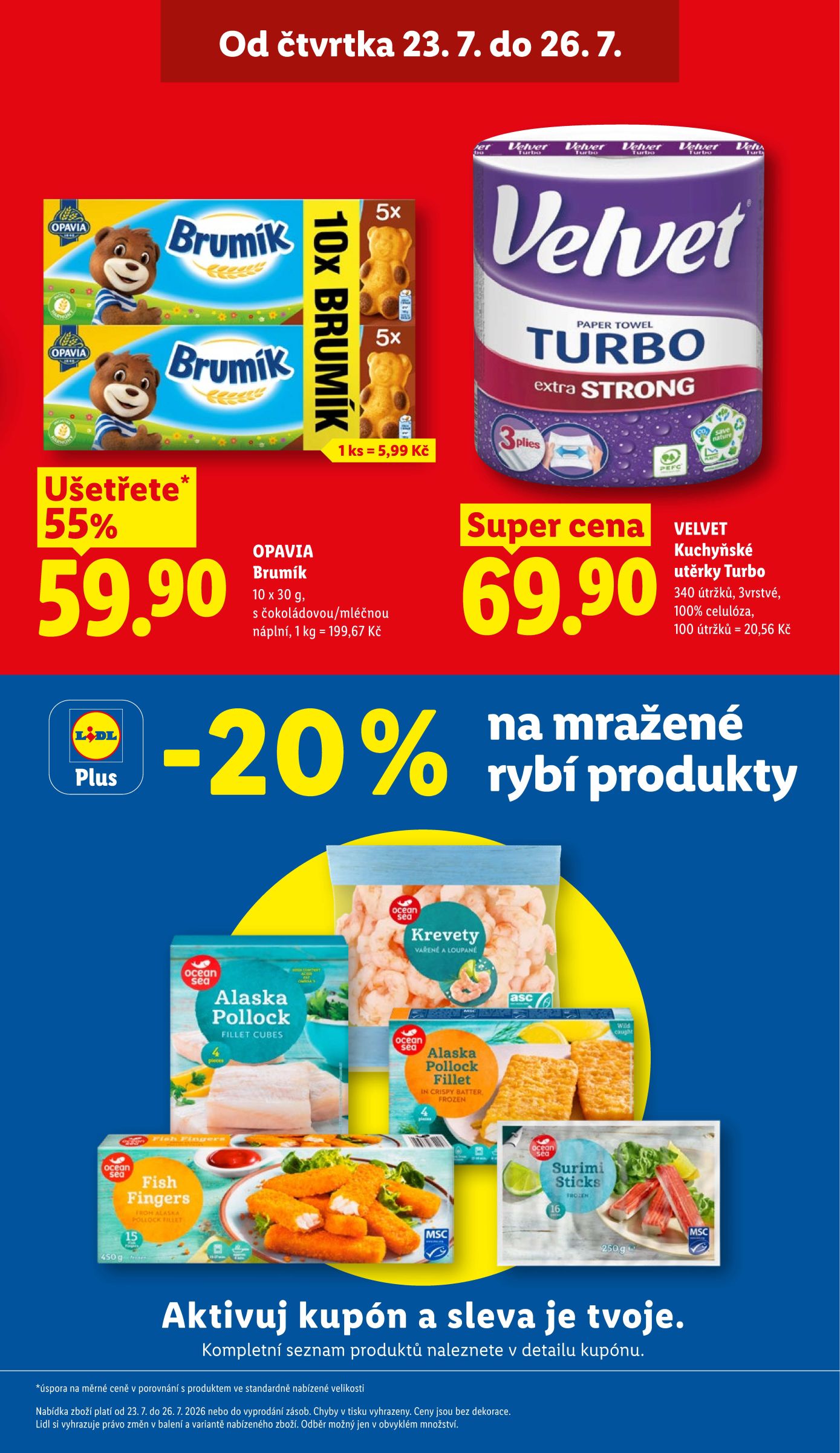 lidl - Lidl leták na příští týden od čtvrtka 23.07.2026 do neděle 26.07.2026 - page: 3