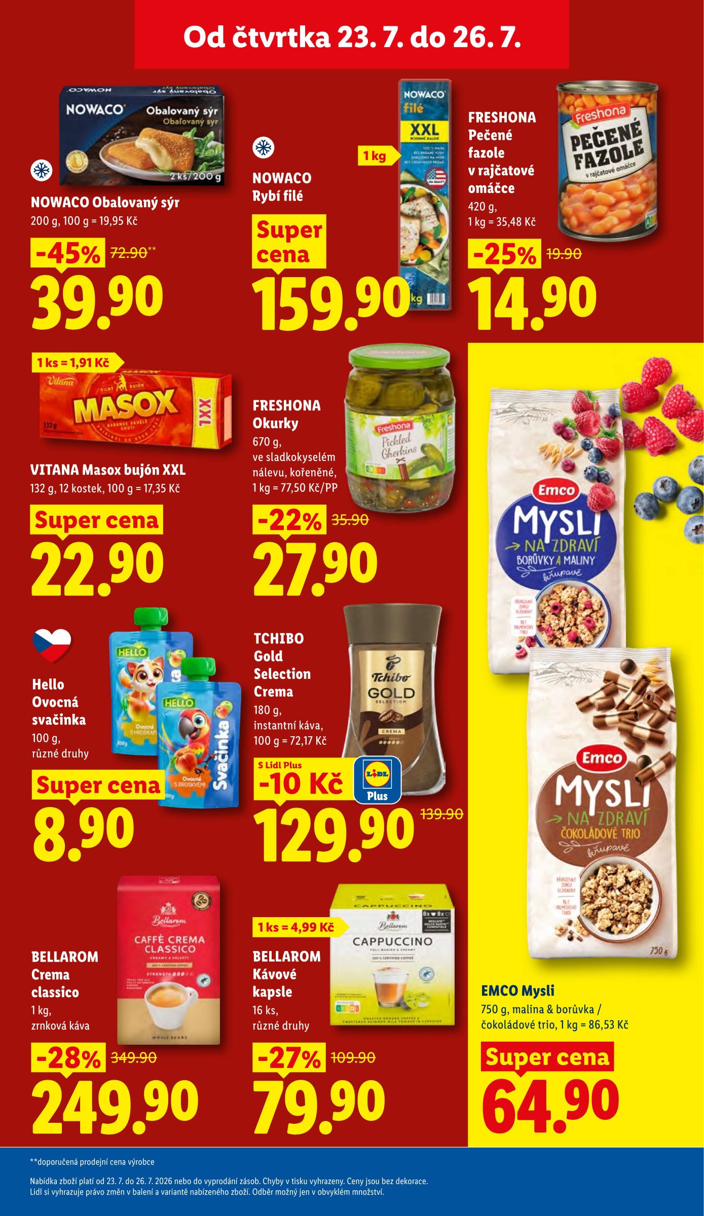lidl - Lidl leták na příští týden od čtvrtka 23.07.2026 do neděle 26.07.2026 - page: 23