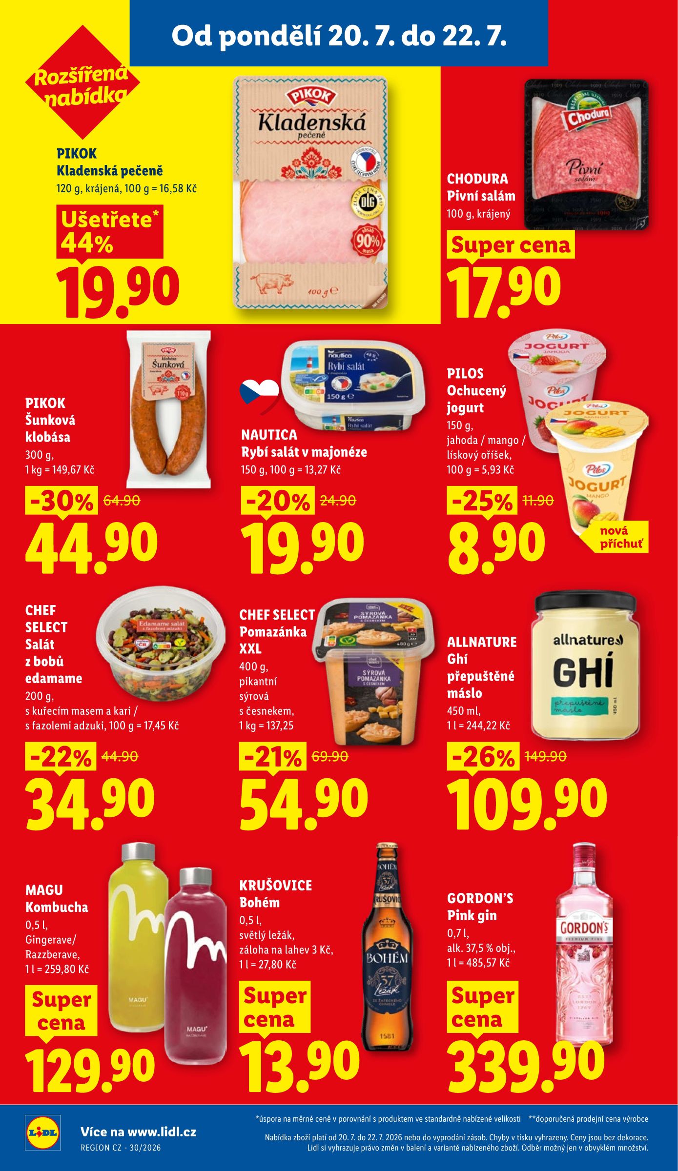 lidl - Lidl leták na příští týden od pondělí 20.07.2026 do středy 22.07.2026 - page: 20