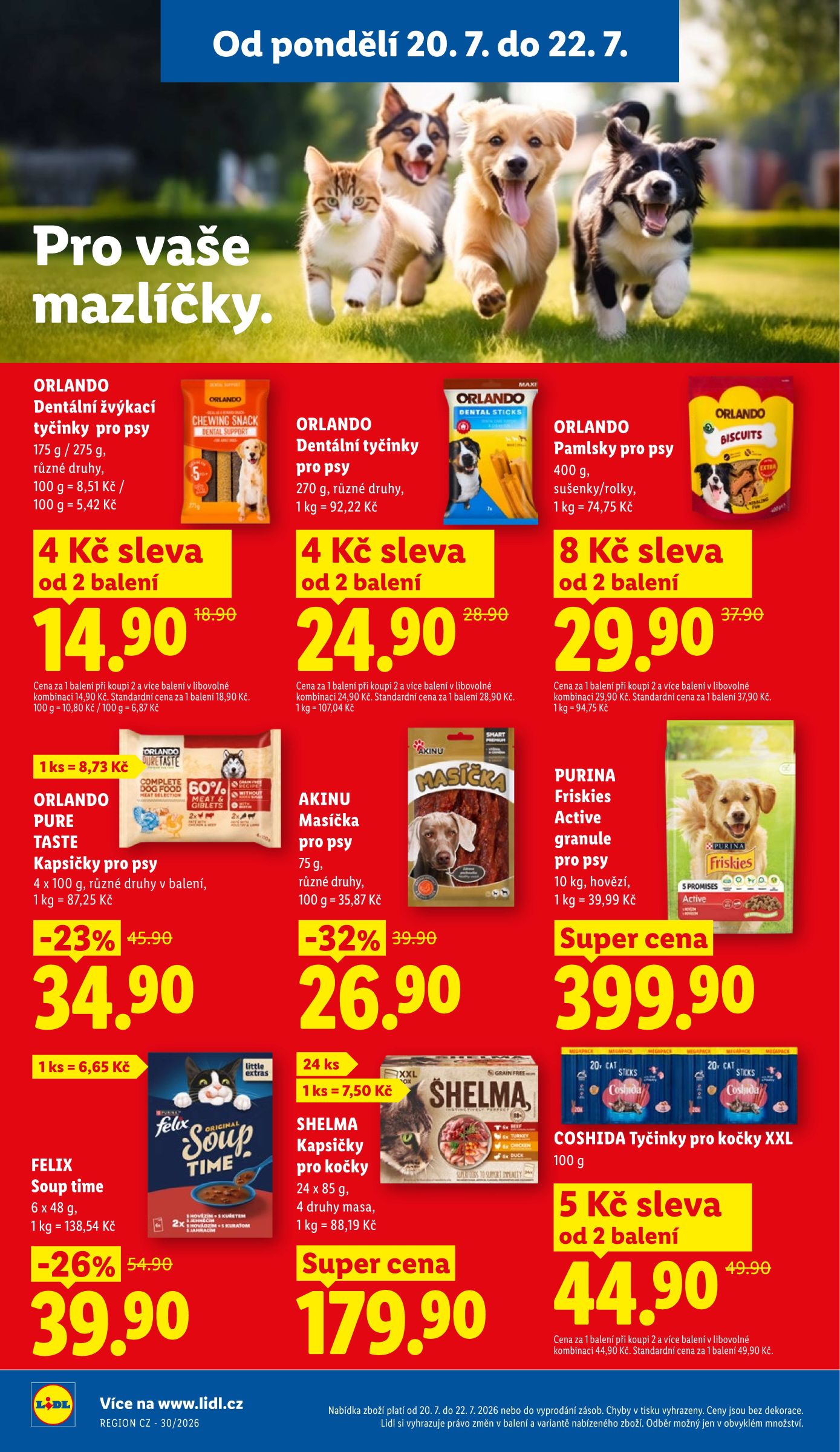 lidl - Lidl leták na příští týden od pondělí 20.07.2026 do středy 22.07.2026 - page: 30
