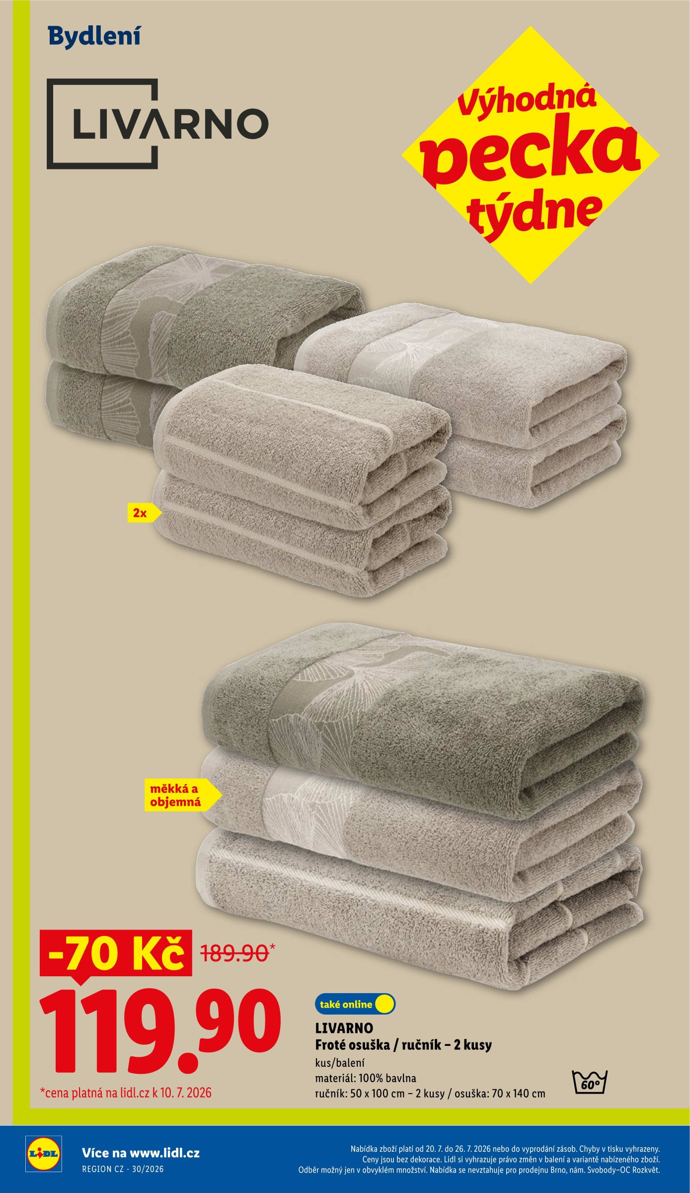 lidl - Lidl leták na příští týden od pondělí 20.07.2026 do středy 22.07.2026 - page: 10