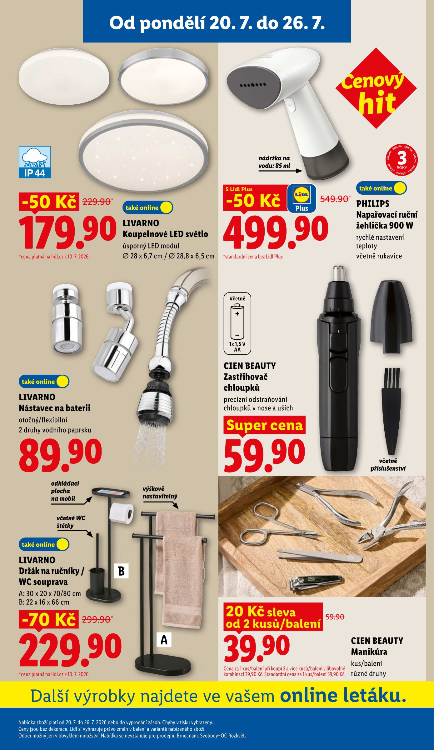 lidl - Lidl leták na příští týden od pondělí 20.07.2026 do středy 22.07.2026 - page: 35