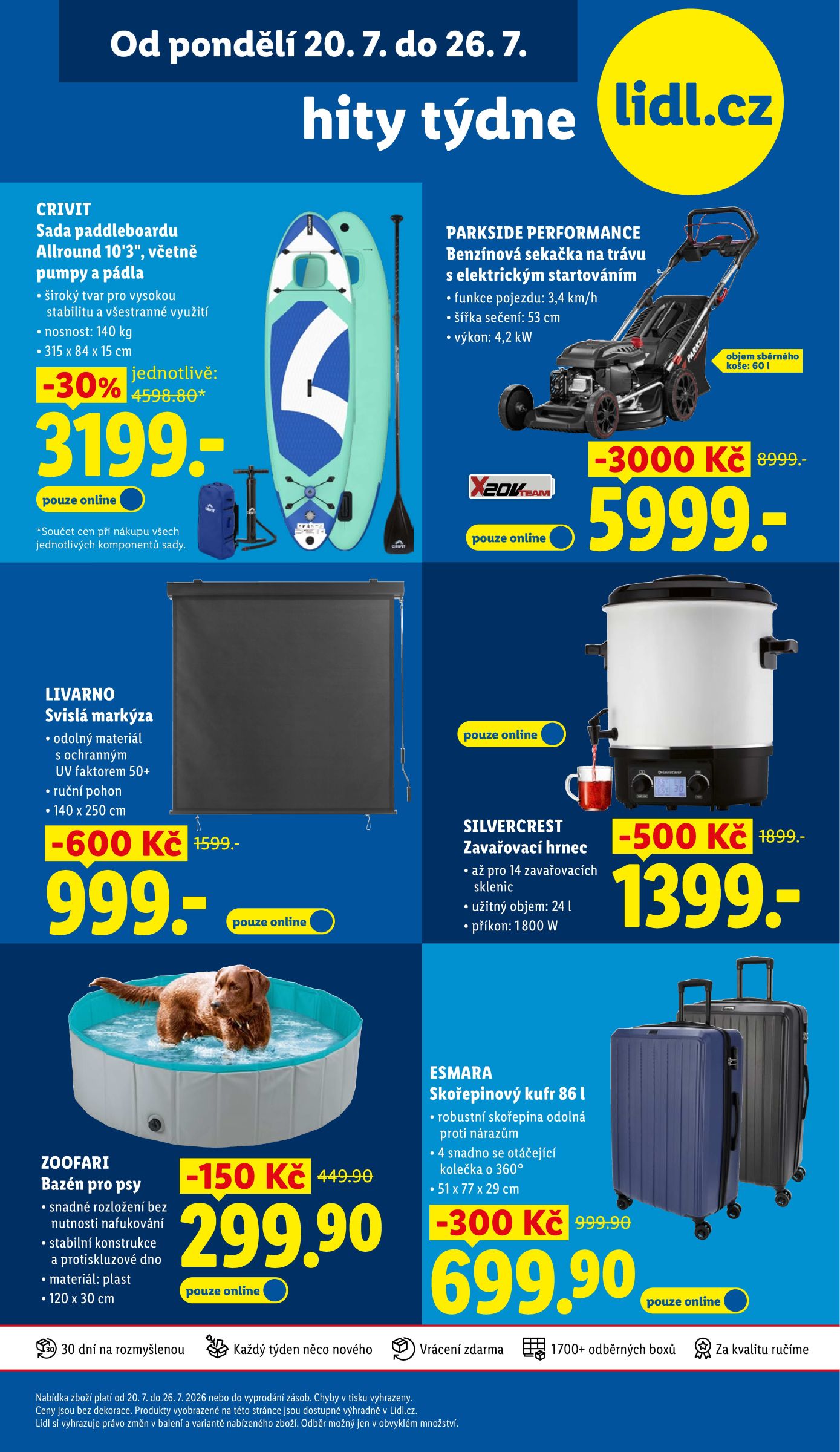 lidl - Lidl leták na příští týden od pondělí 20.07.2026 do středy 22.07.2026 - page: 43