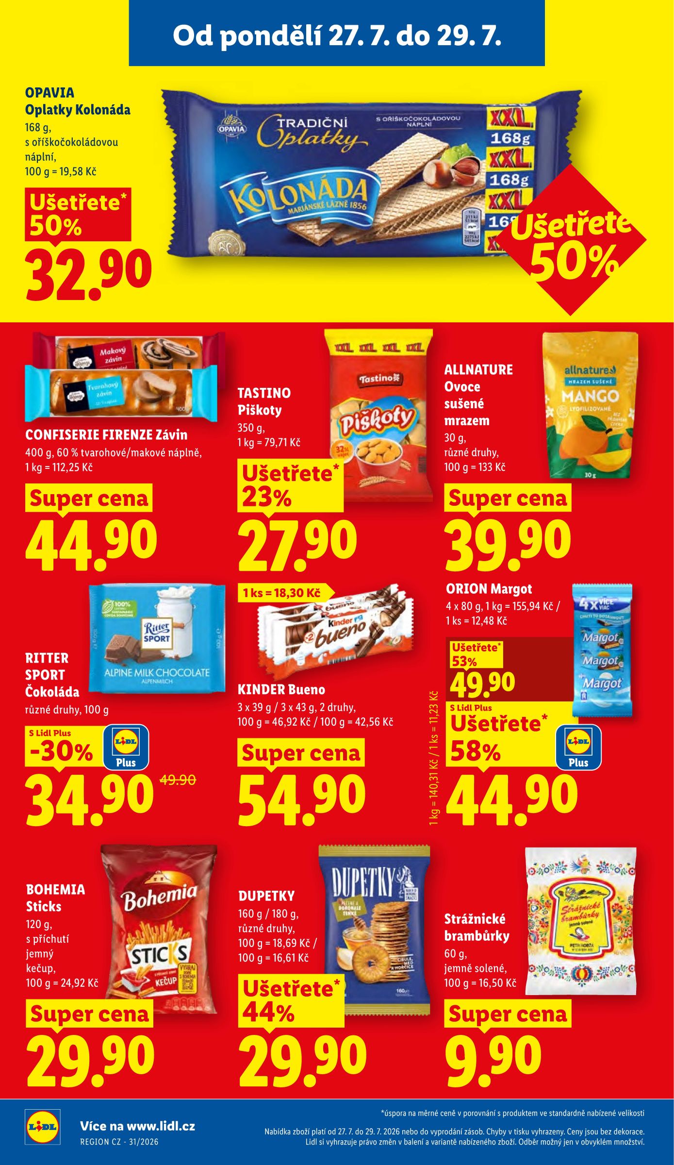lidl - Lidl leták na příští týden od pondělí 27.07.2026 do neděle 02.08.2026 - page: 28