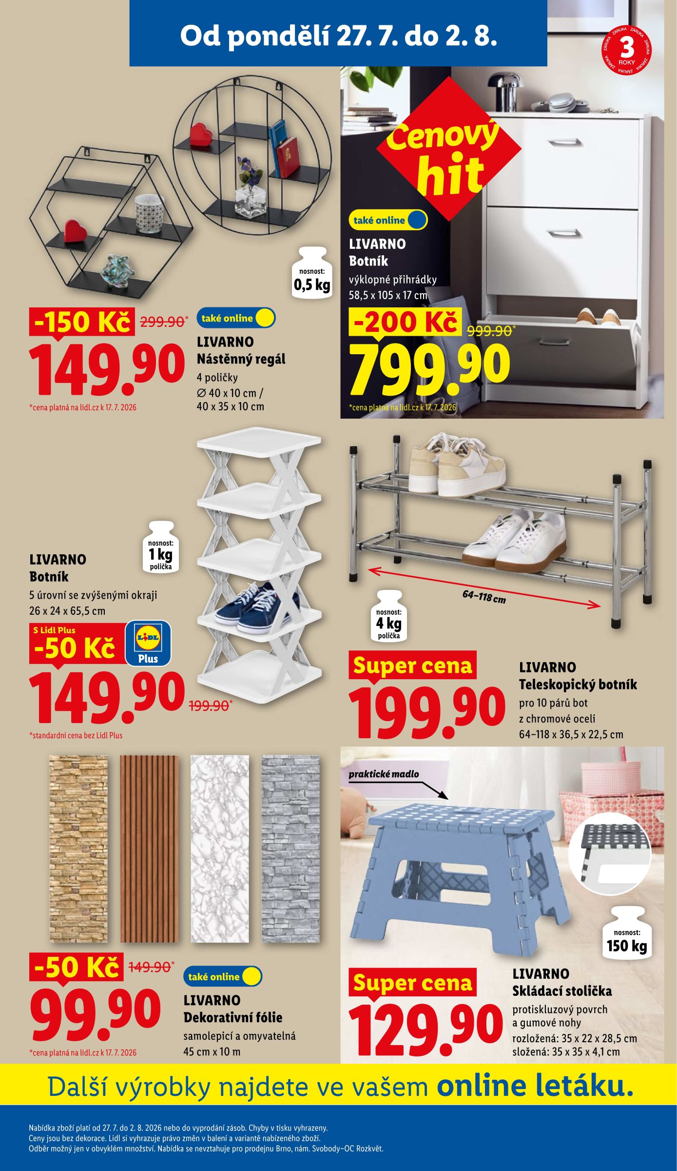 lidl - Lidl leták na příští týden od pondělí 27.07.2026 do neděle 02.08.2026 - page: 43