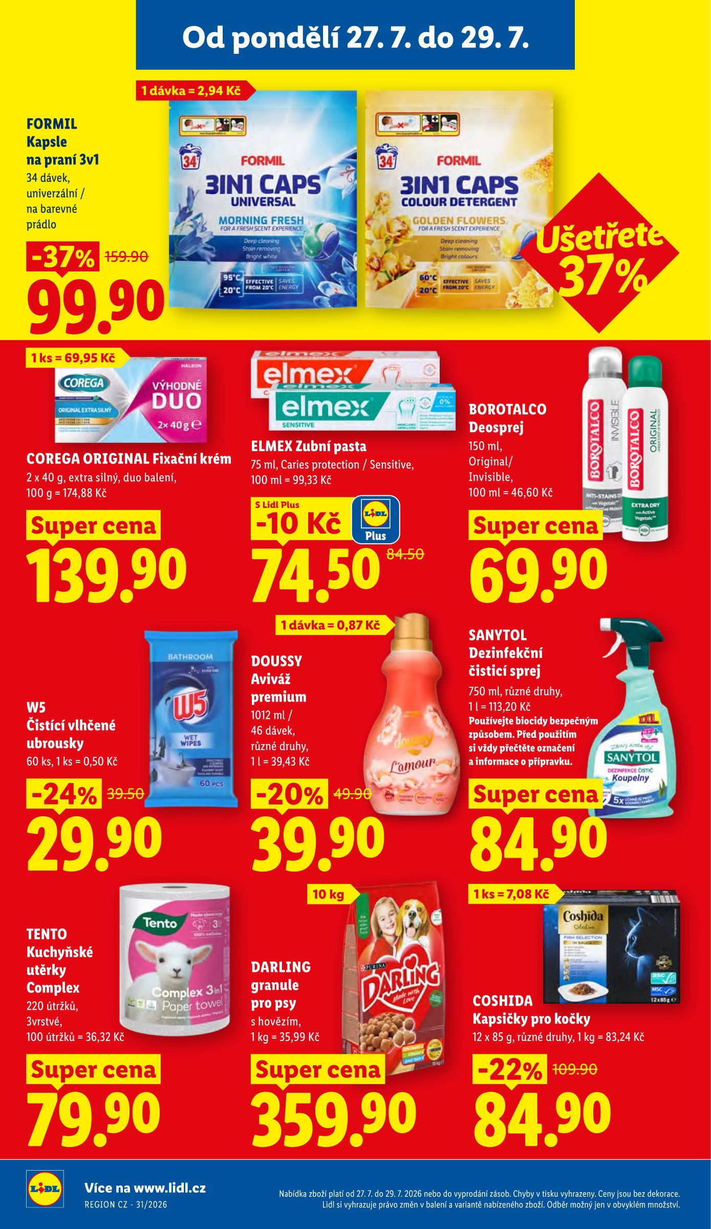lidl - Lidl leták na příští týden od pondělí 27.07.2026 do neděle 02.08.2026 - page: 32