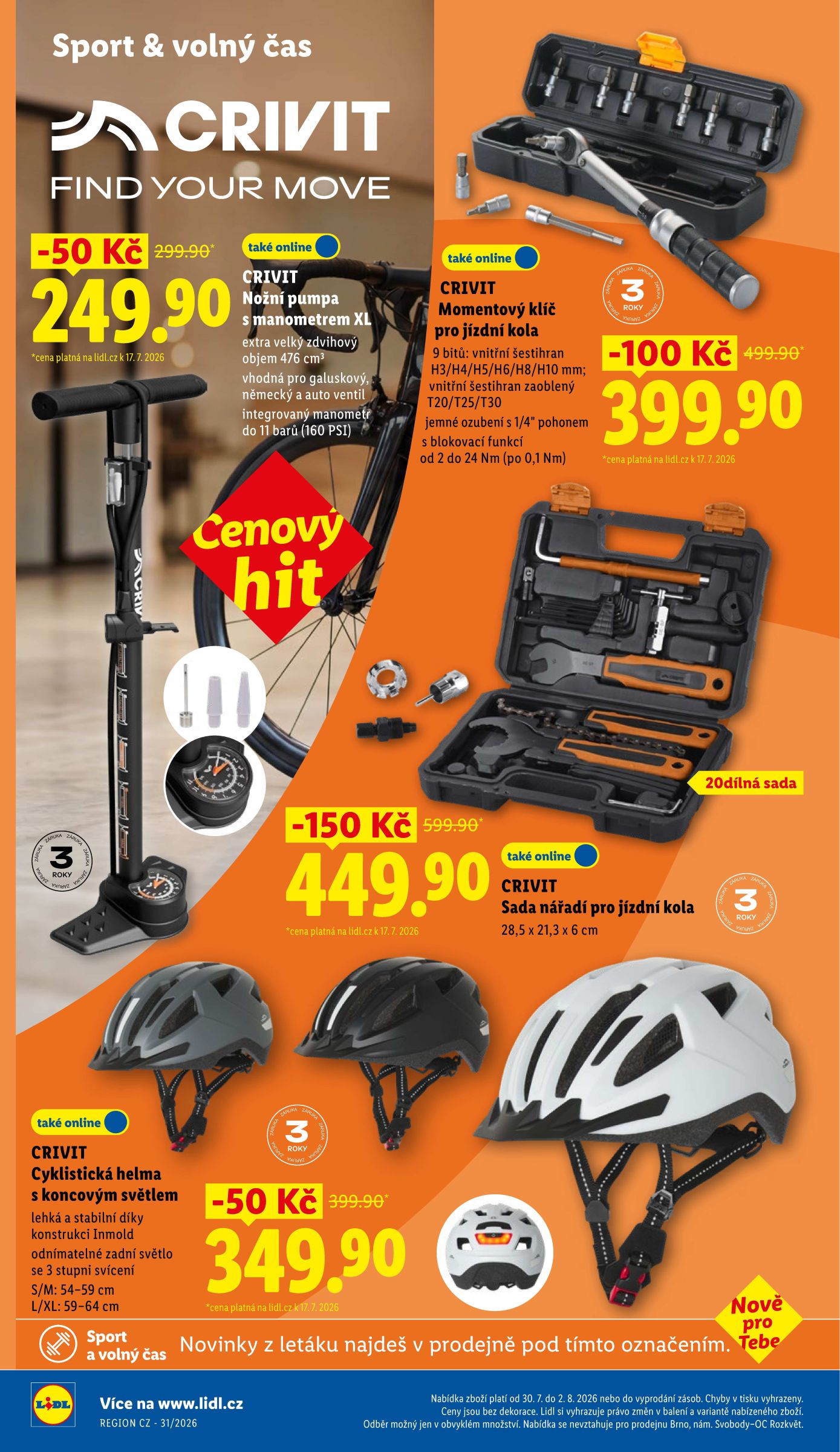 lidl - Lidl - Spotřební zboží leták na příští týden od pondělí 27.07.2026 do neděle 02.08.2026 - page: 18