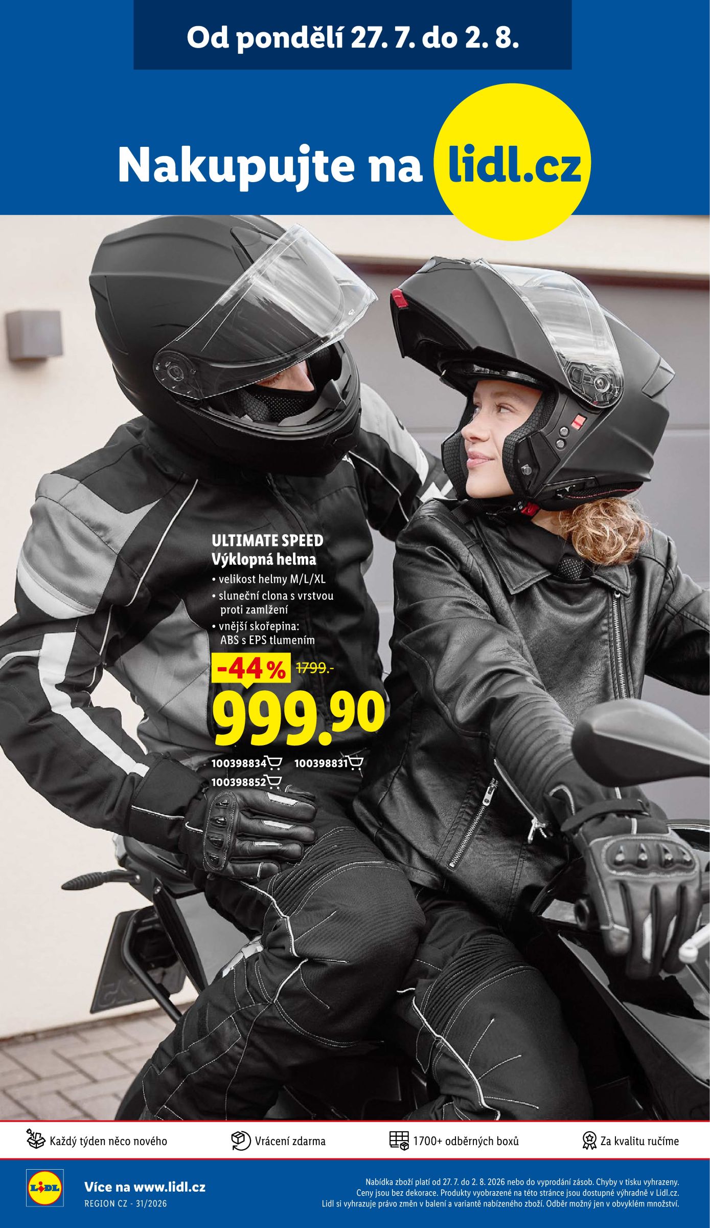 lidl - Lidl - Spotřební zboží leták na příští týden od pondělí 27.07.2026 do neděle 02.08.2026 - page: 28
