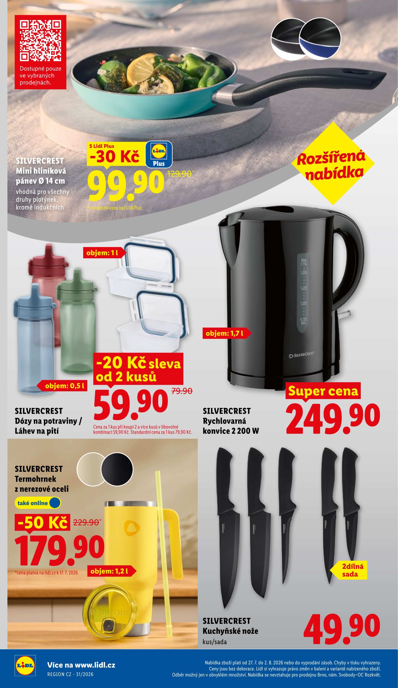 lidl - Lidl - Spotřební zboží leták na příští týden od pondělí 27.07.2026 do neděle 02.08.2026 - page: 4