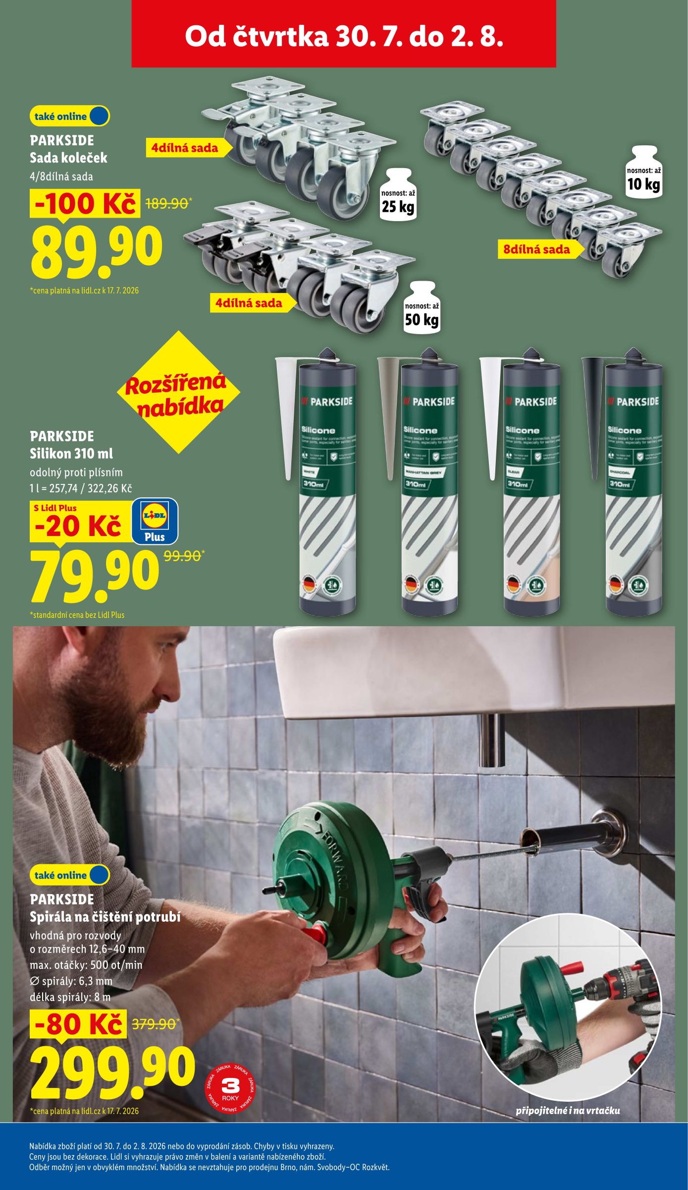 lidl - Lidl - Spotřební zboží leták na příští týden od pondělí 27.07.2026 do neděle 02.08.2026 - page: 17