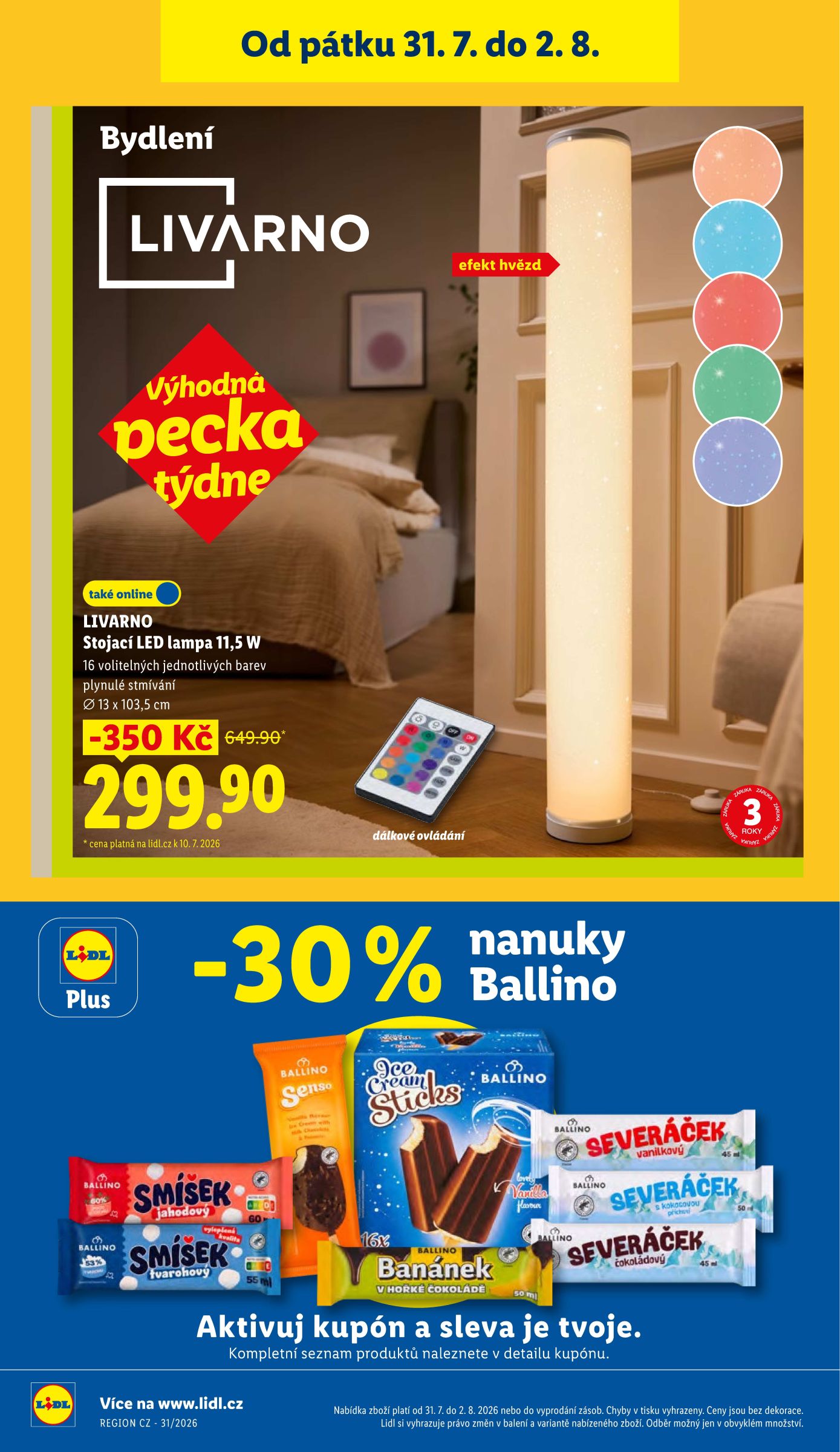 lidl - Lidl - Spotřební zboží leták na příští týden od pondělí 27.07.2026 do neděle 02.08.2026 - page: 26