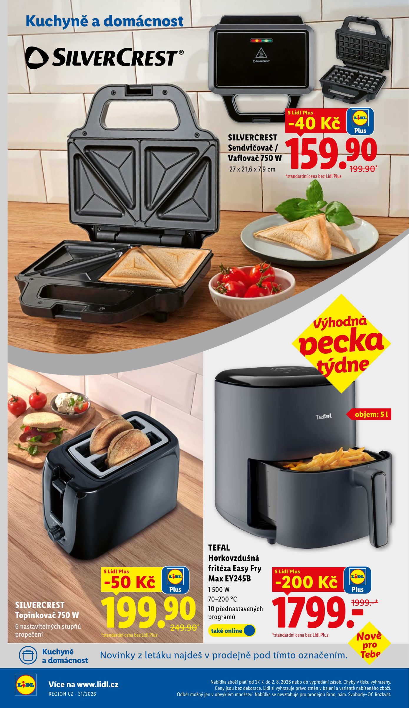 lidl - Lidl - Spotřební zboží leták na příští týden od pondělí 27.07.2026 do neděle 02.08.2026 - page: 2
