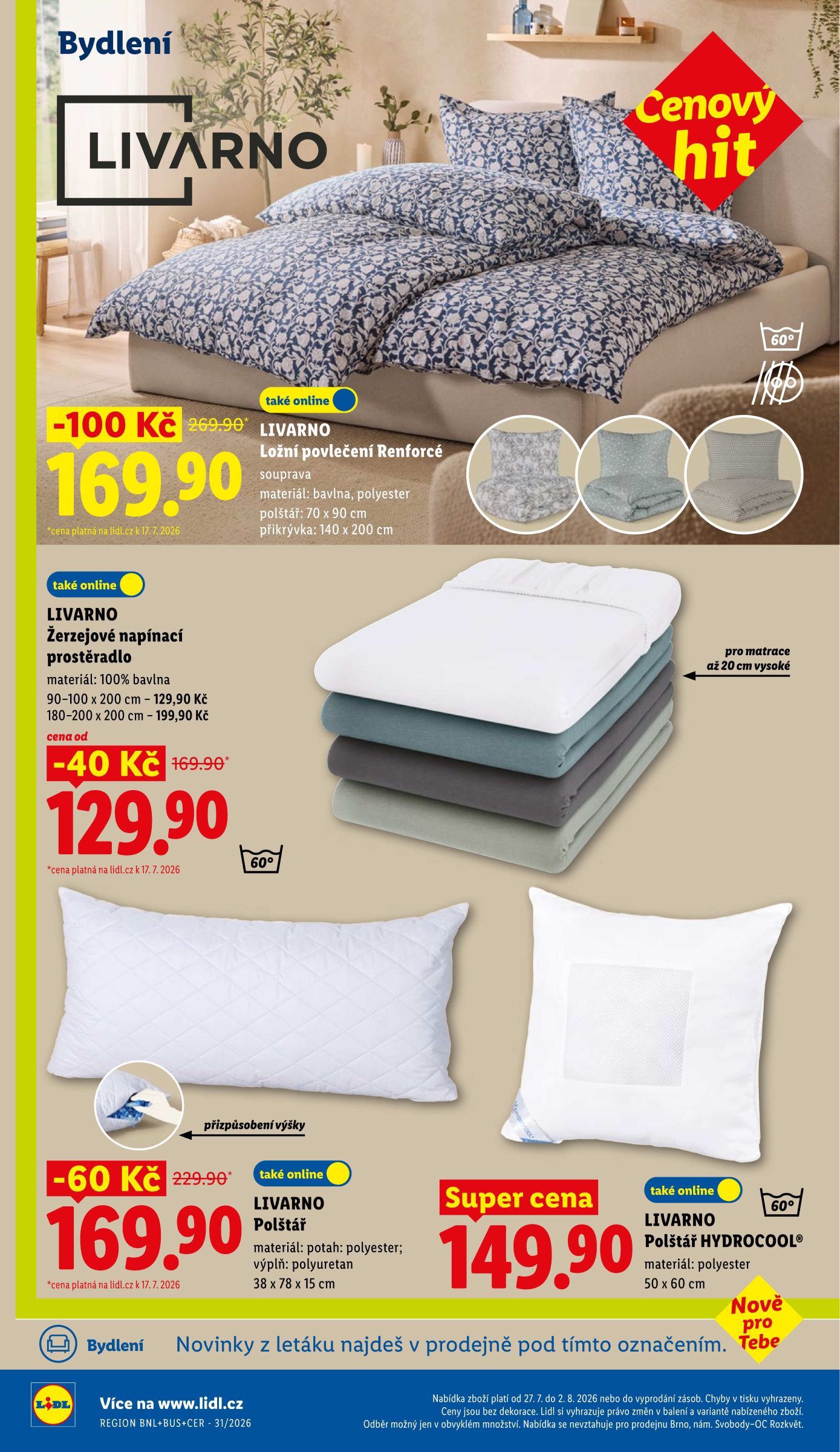 lidl - Lidl - Spotřební zboží leták na příští týden od pondělí 27.07.2026 do neděle 02.08.2026 - page: 10