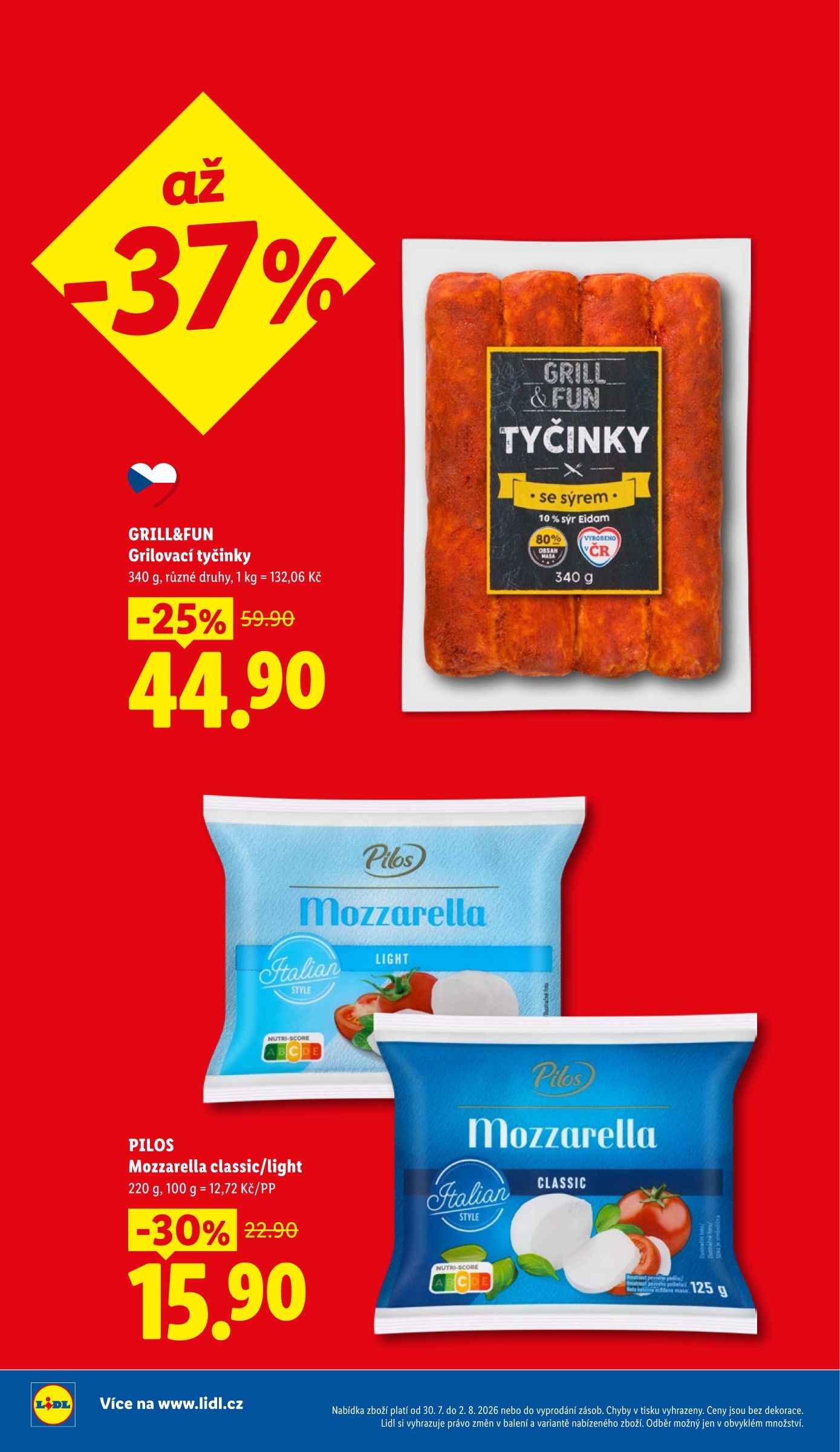 lidl - Lidl leták na příští týden od čtvrtka 30.07.2026 do neděle 02.08.2026 - page: 10