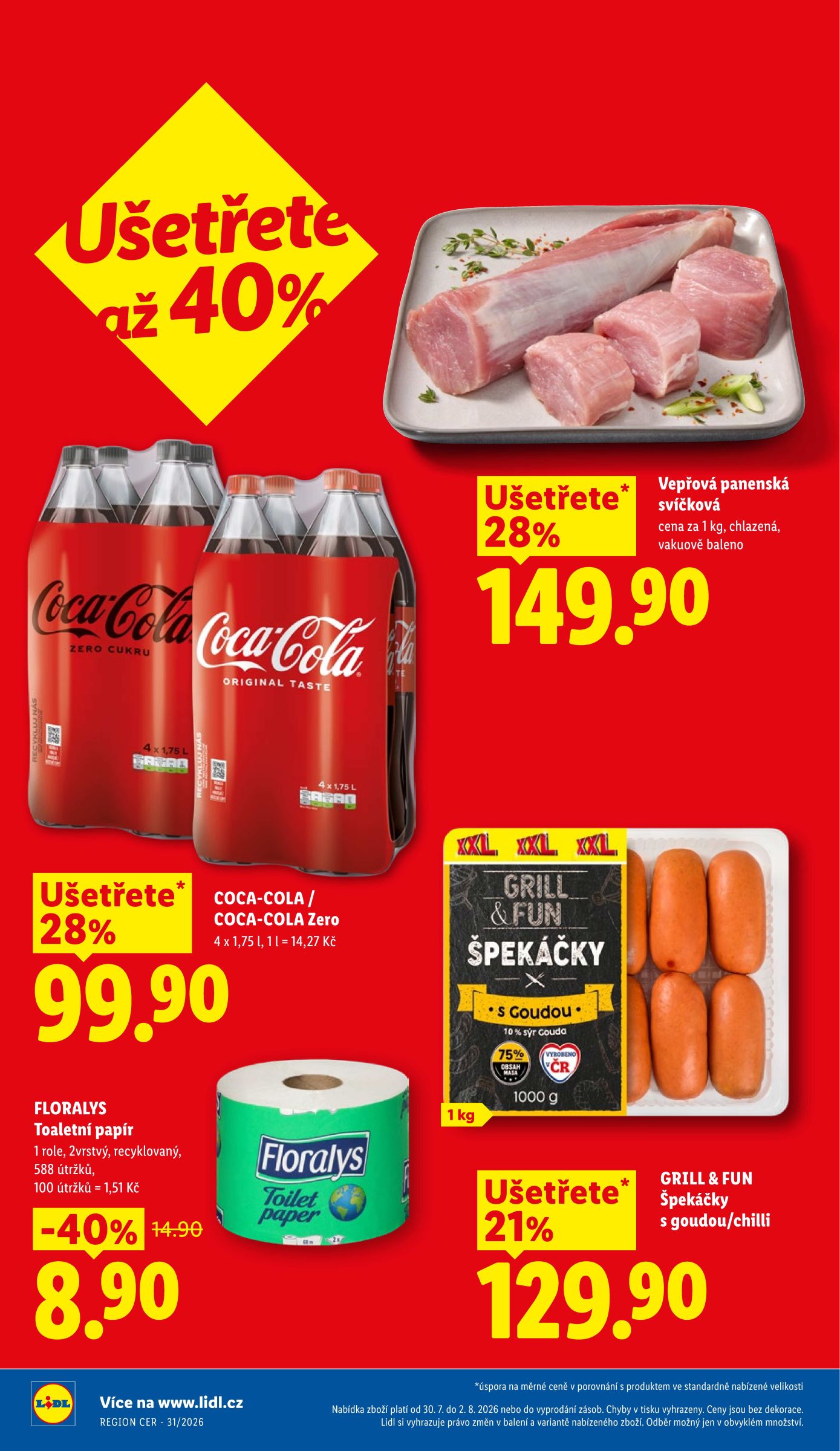 lidl - Lidl leták na příští týden od čtvrtka 30.07.2026 do neděle 02.08.2026 - page: 2