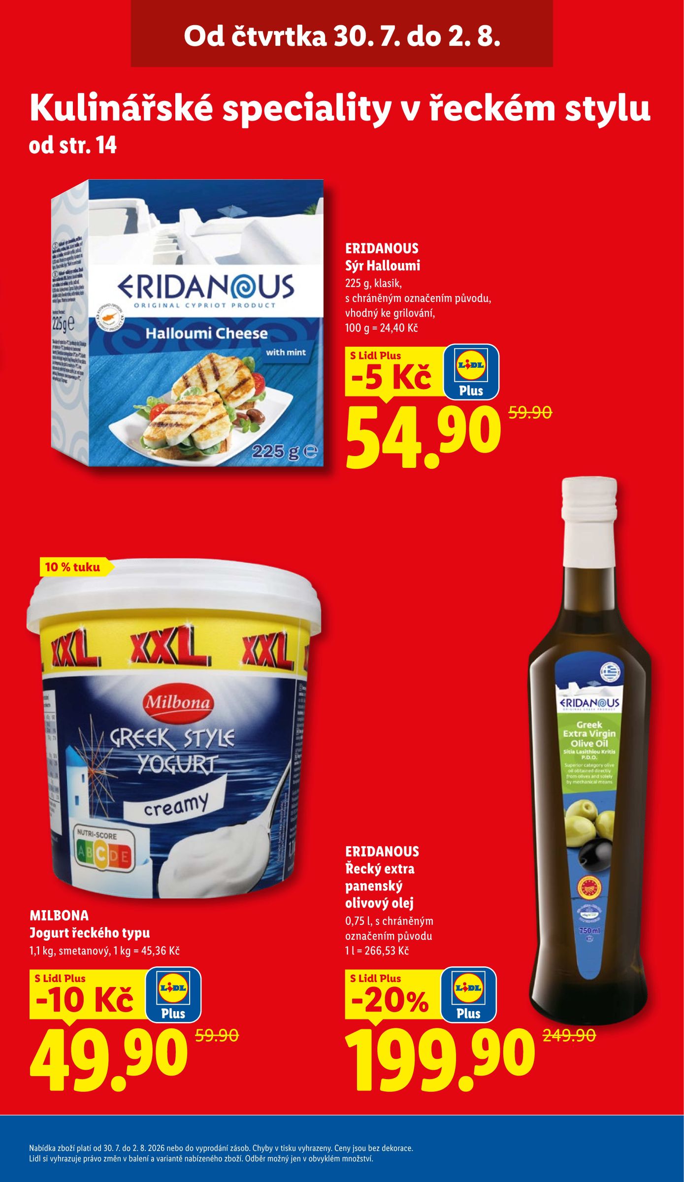 lidl - Lidl leták na příští týden od čtvrtka 30.07.2026 do neděle 02.08.2026 - page: 3