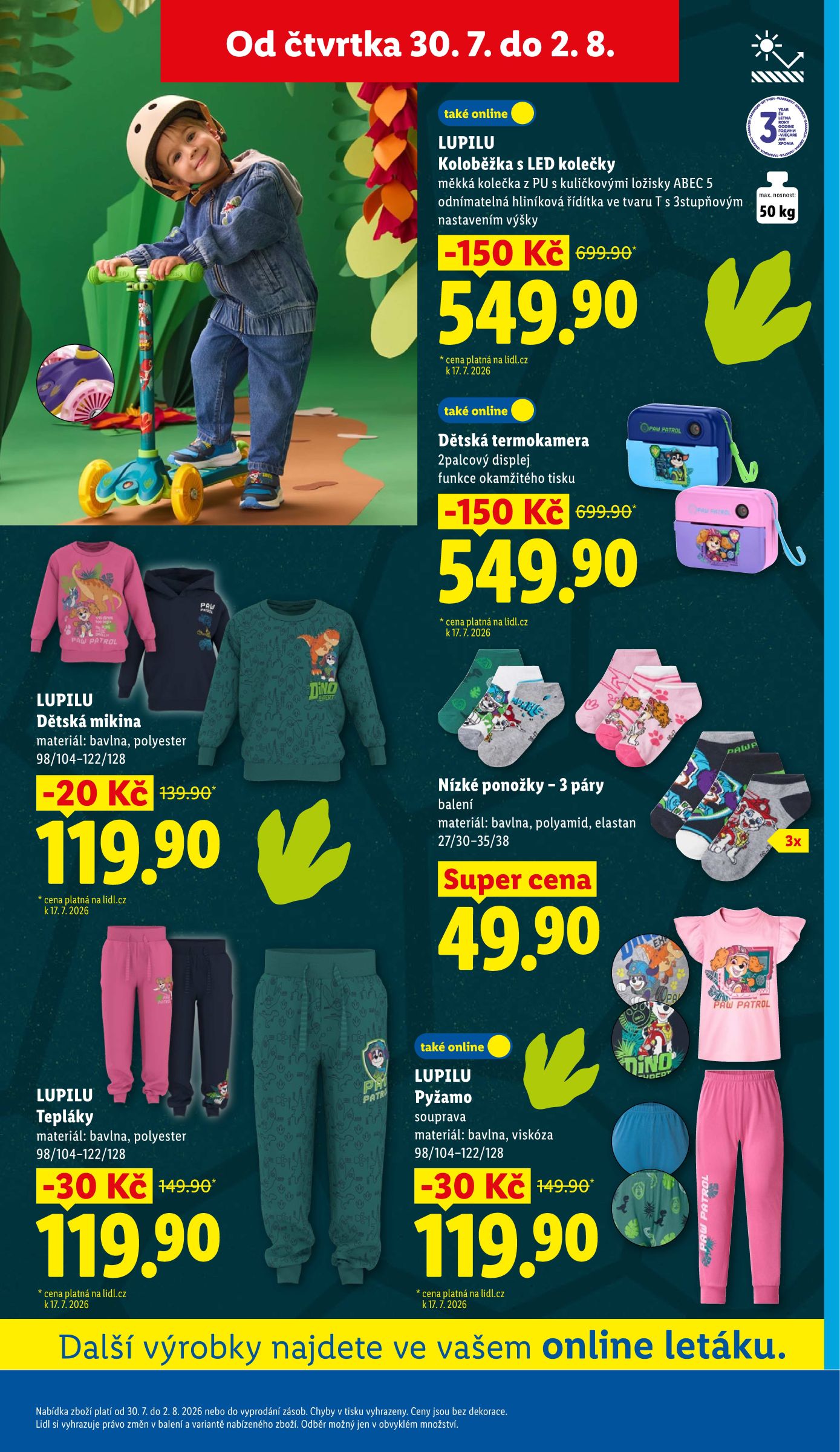 lidl - Lidl leták na příští týden od čtvrtka 30.07.2026 do neděle 02.08.2026 - page: 45