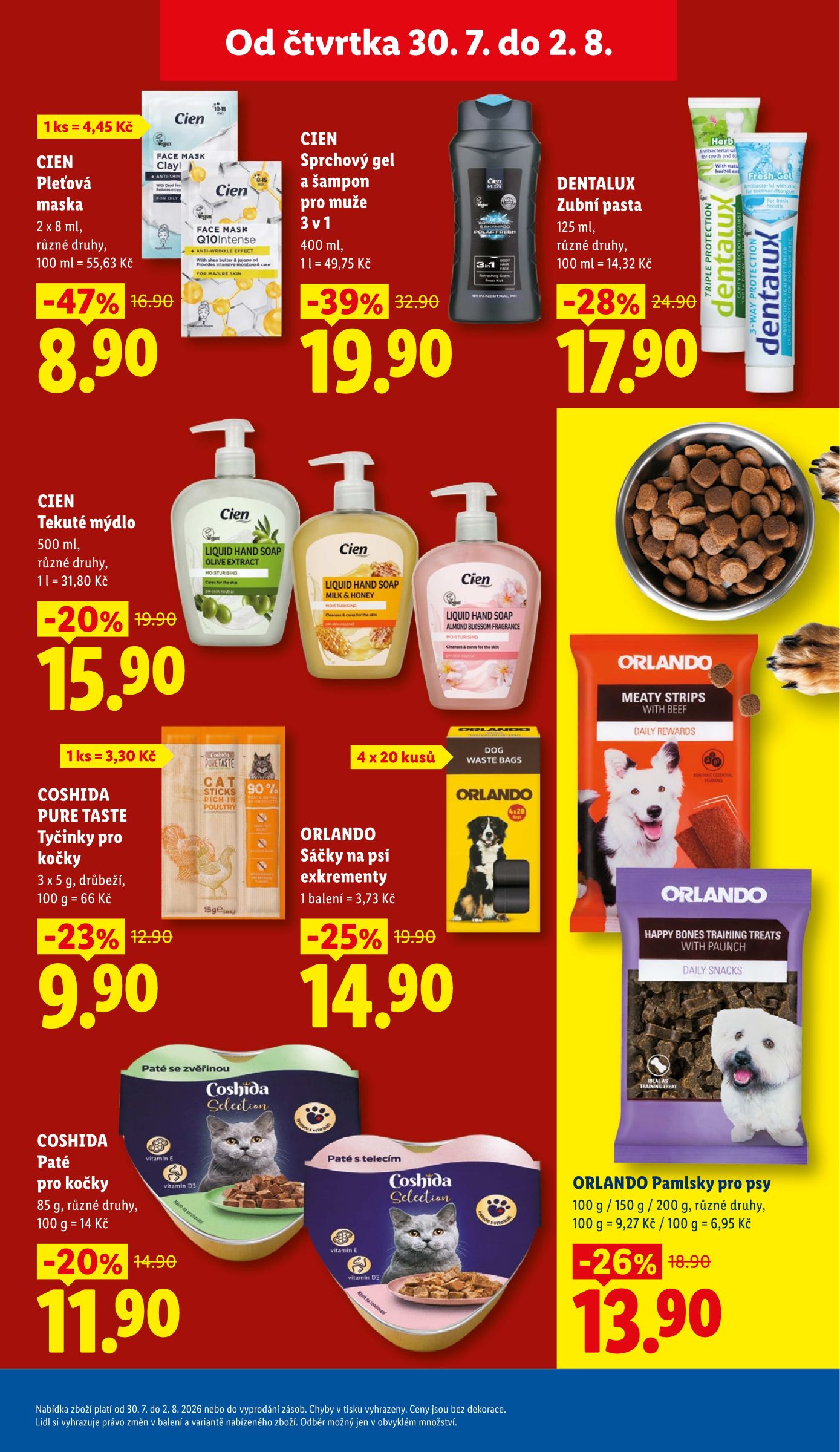 lidl - Lidl leták na příští týden od čtvrtka 30.07.2026 do neděle 02.08.2026 - page: 29